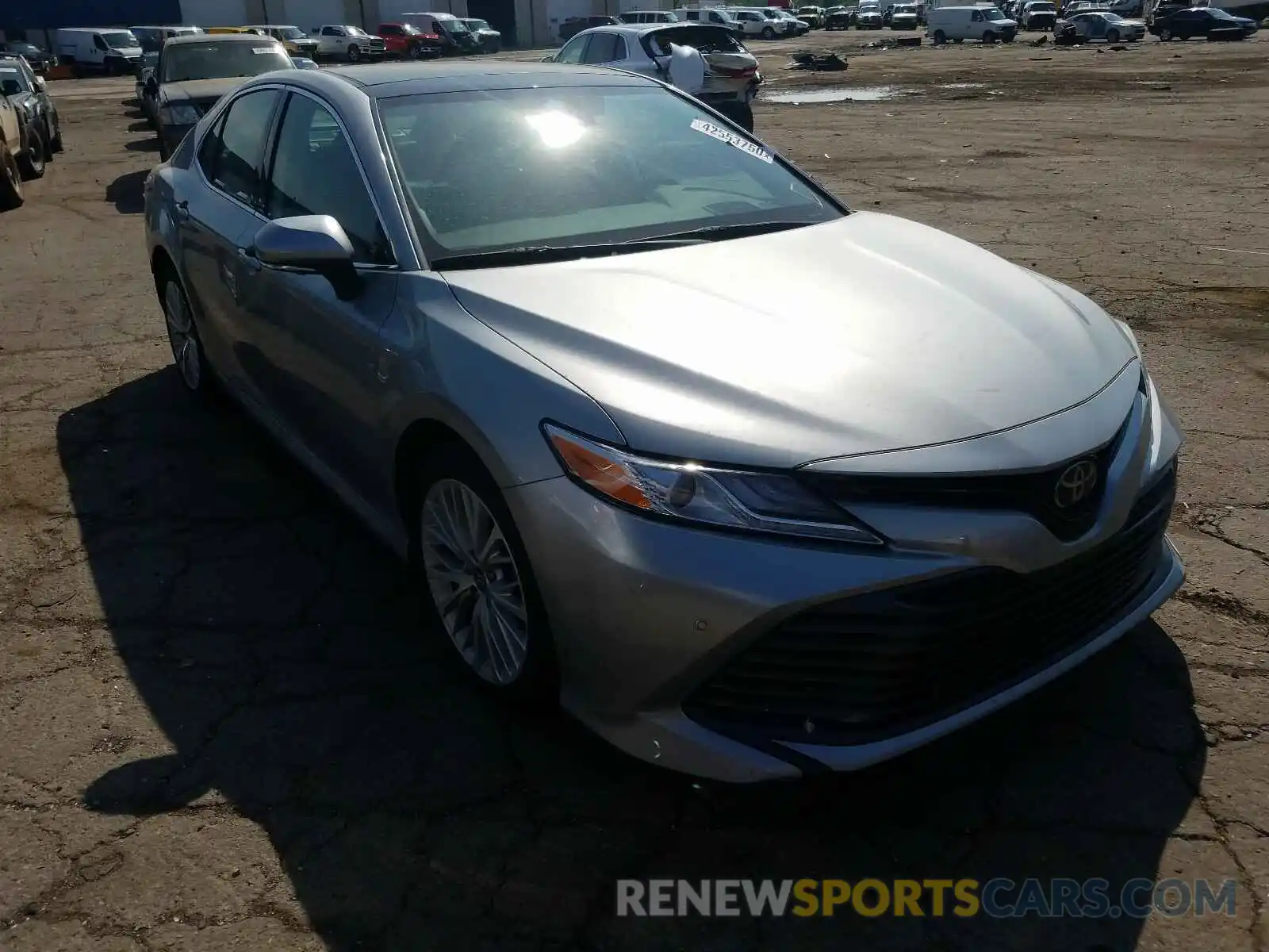 1 Photograph of a damaged car 4T1B11HK9KU815449 TOYOTA CAMRY 2019