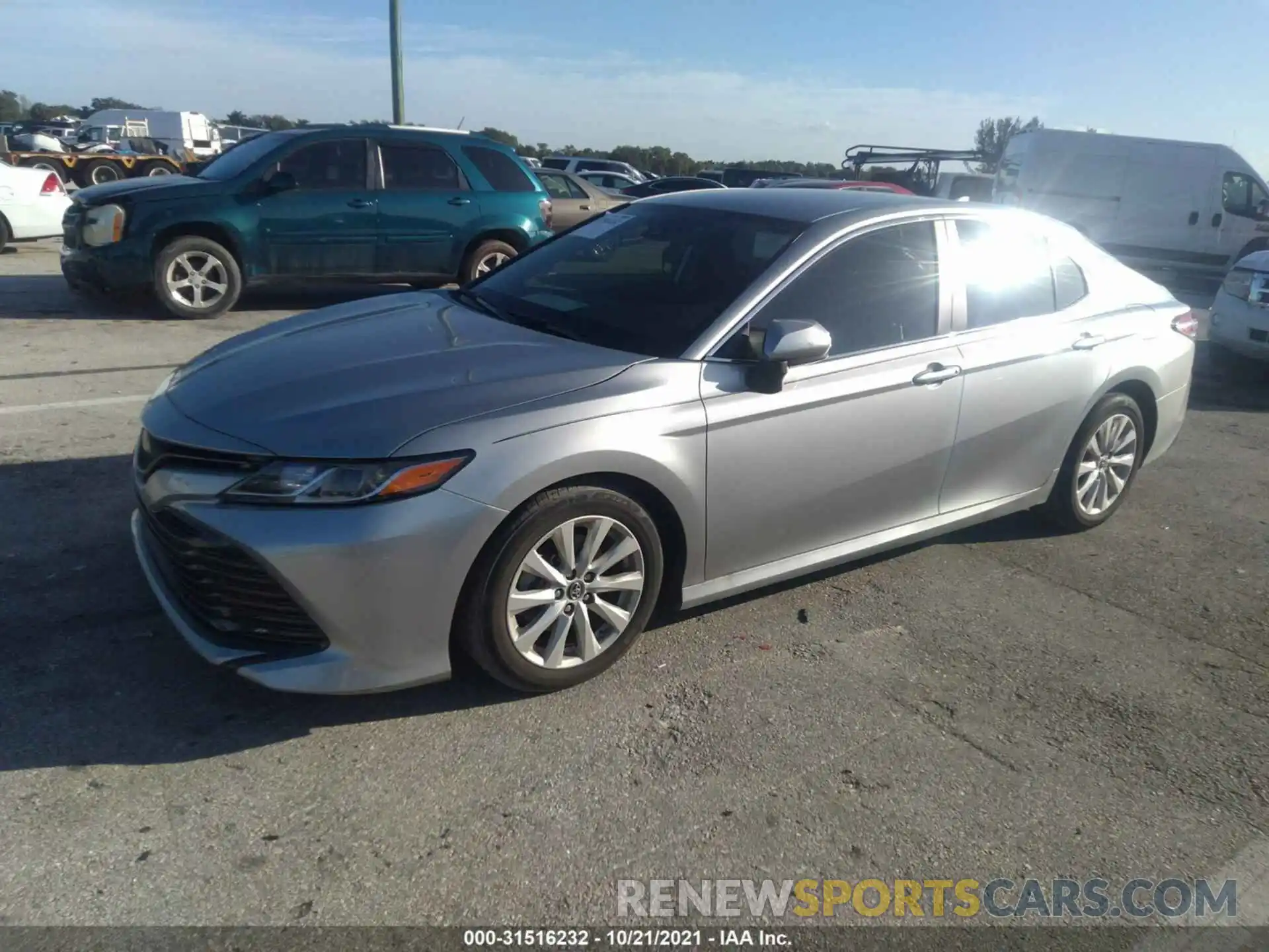 2 Photograph of a damaged car 4T1B11HK9KU816794 TOYOTA CAMRY 2019