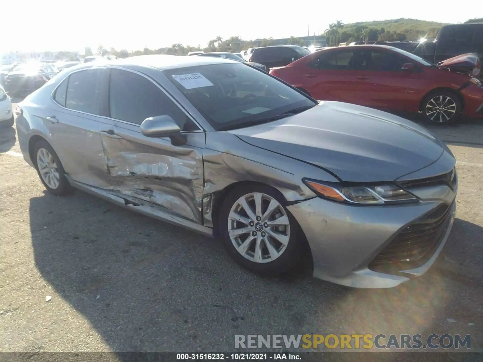 6 Photograph of a damaged car 4T1B11HK9KU816794 TOYOTA CAMRY 2019