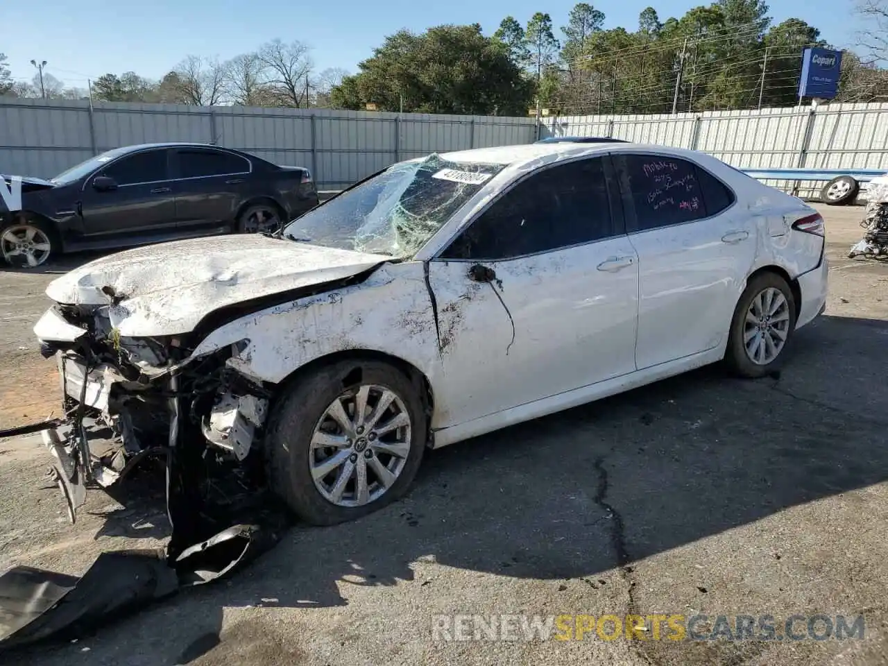 1 Photograph of a damaged car 4T1B11HK9KU817461 TOYOTA CAMRY 2019