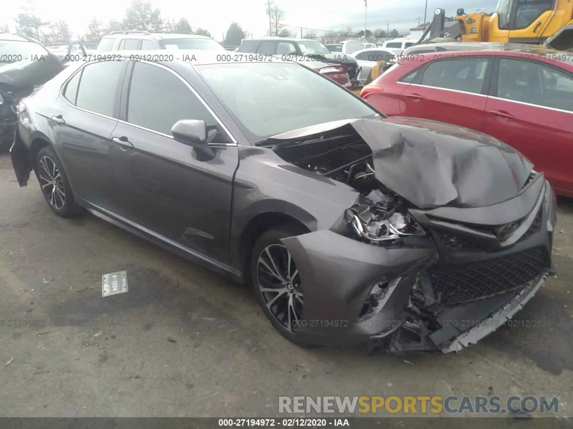 1 Photograph of a damaged car 4T1B11HK9KU818156 TOYOTA CAMRY 2019