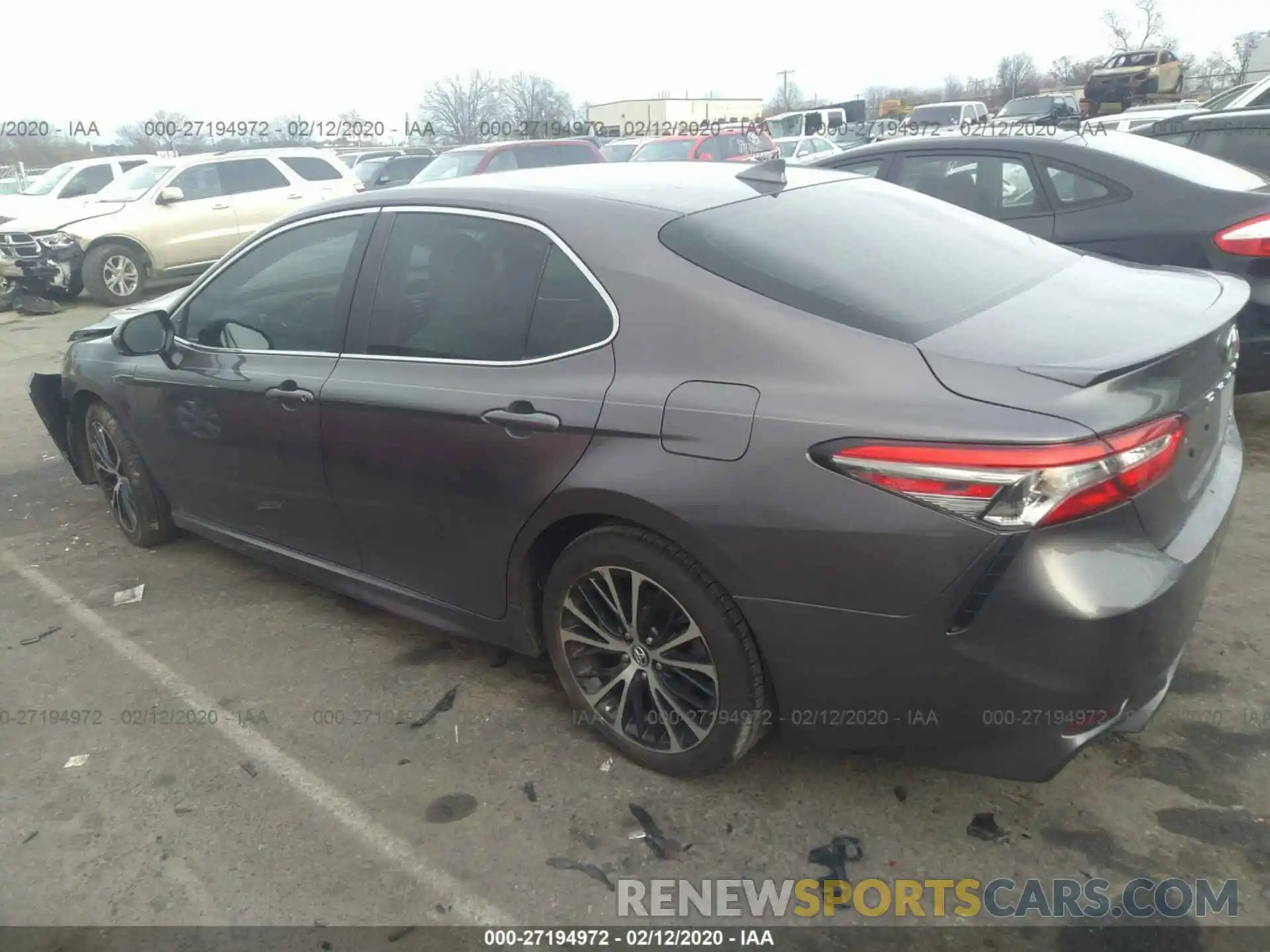 3 Photograph of a damaged car 4T1B11HK9KU818156 TOYOTA CAMRY 2019