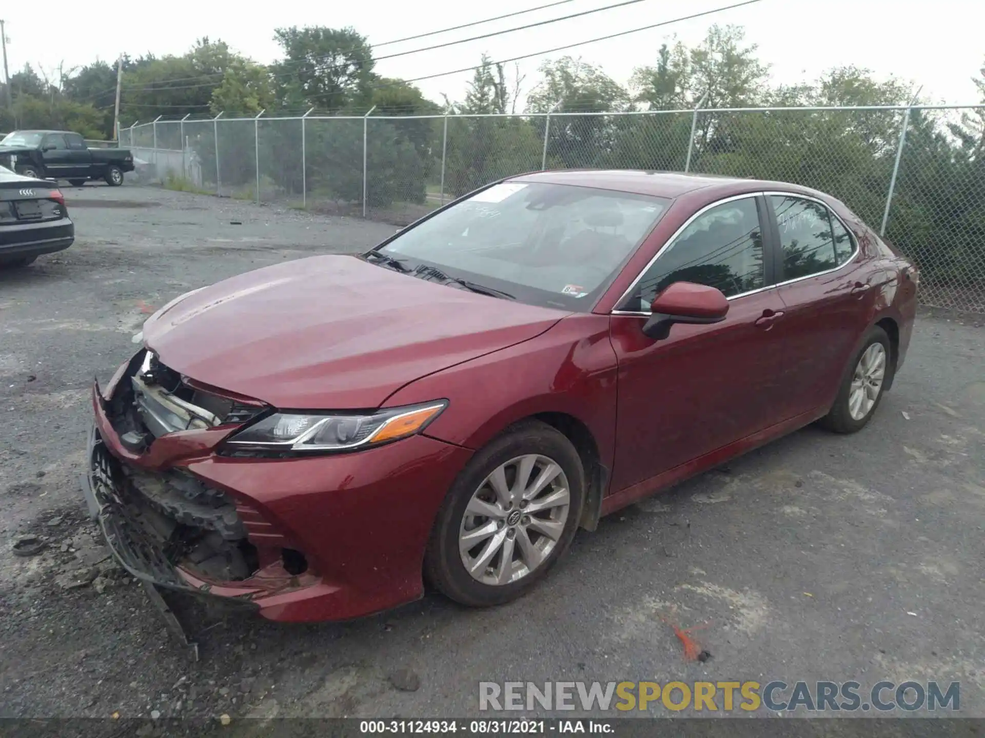 2 Photograph of a damaged car 4T1B11HK9KU818772 TOYOTA CAMRY 2019