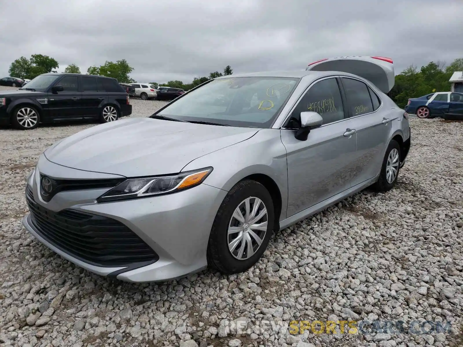 2 Photograph of a damaged car 4T1B11HK9KU818920 TOYOTA CAMRY 2019