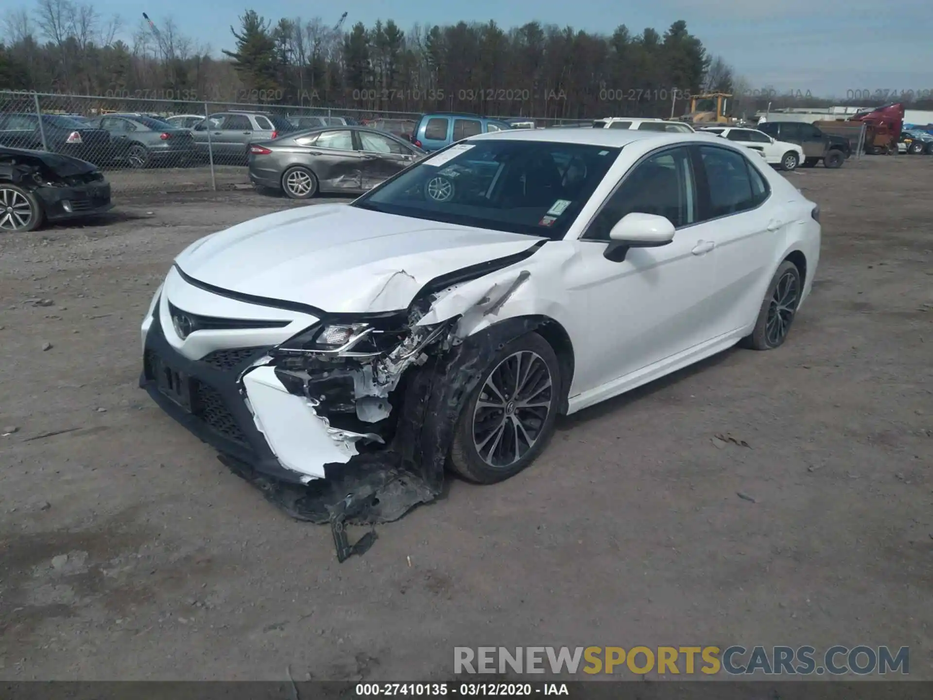 2 Photograph of a damaged car 4T1B11HK9KU822725 TOYOTA CAMRY 2019