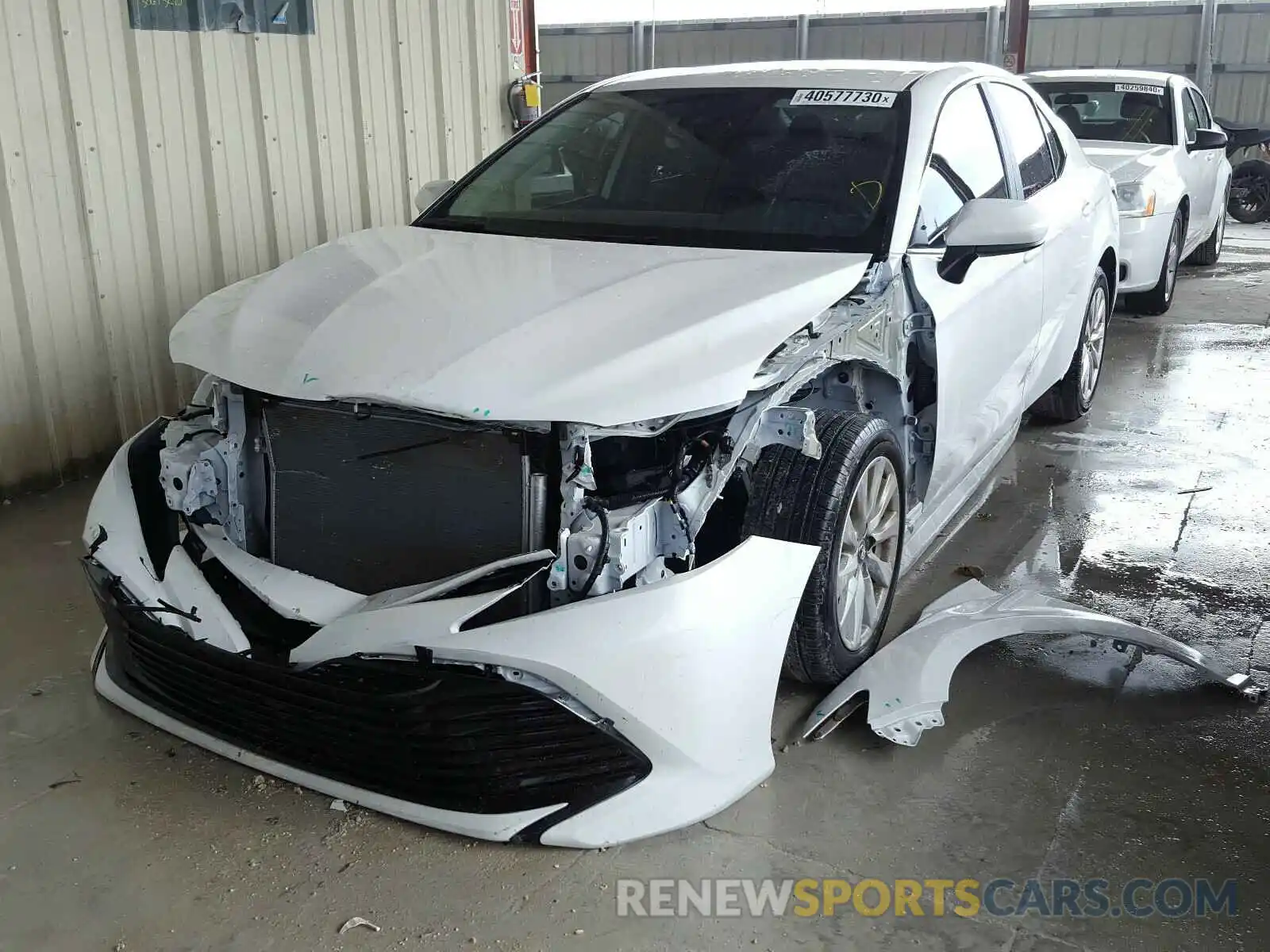 2 Photograph of a damaged car 4T1B11HK9KU823969 TOYOTA CAMRY 2019