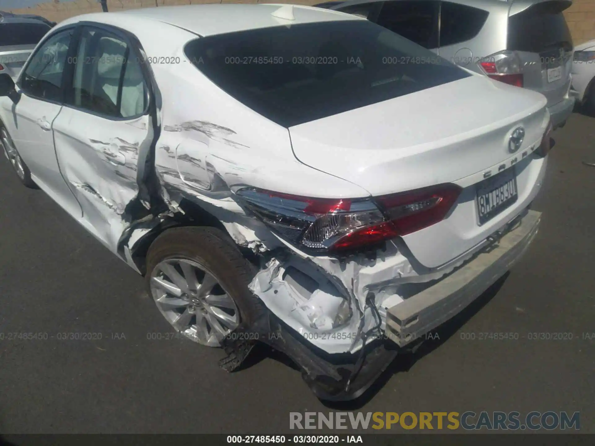 6 Photograph of a damaged car 4T1B11HK9KU825382 TOYOTA CAMRY 2019