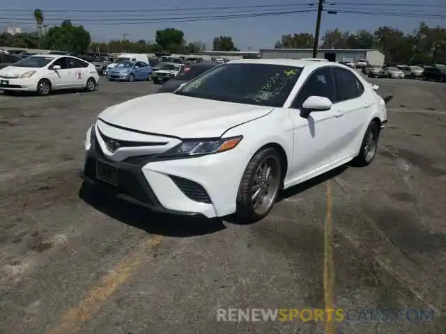 2 Photograph of a damaged car 4T1B11HK9KU825866 TOYOTA CAMRY 2019