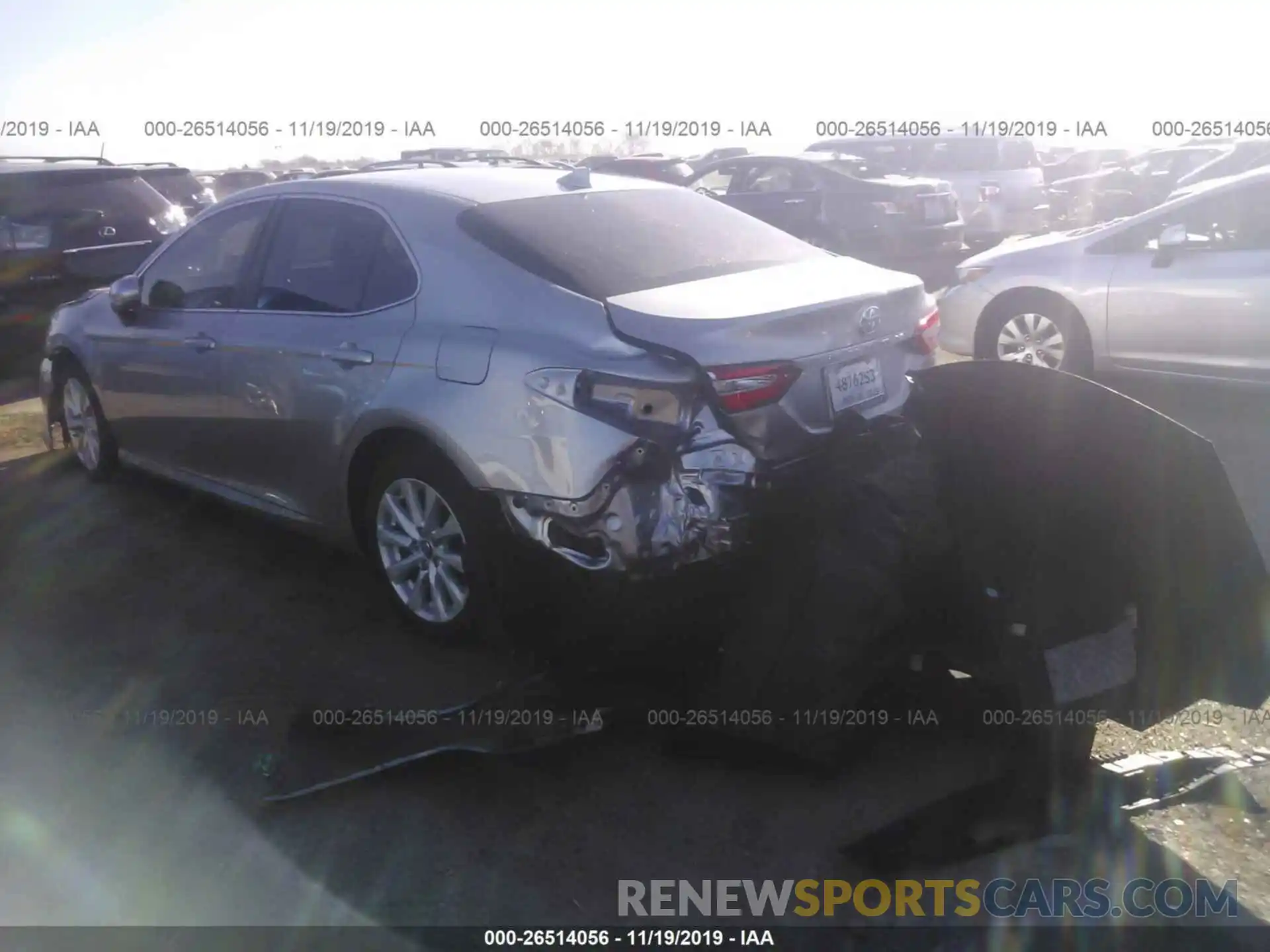 3 Photograph of a damaged car 4T1B11HK9KU826760 TOYOTA CAMRY 2019