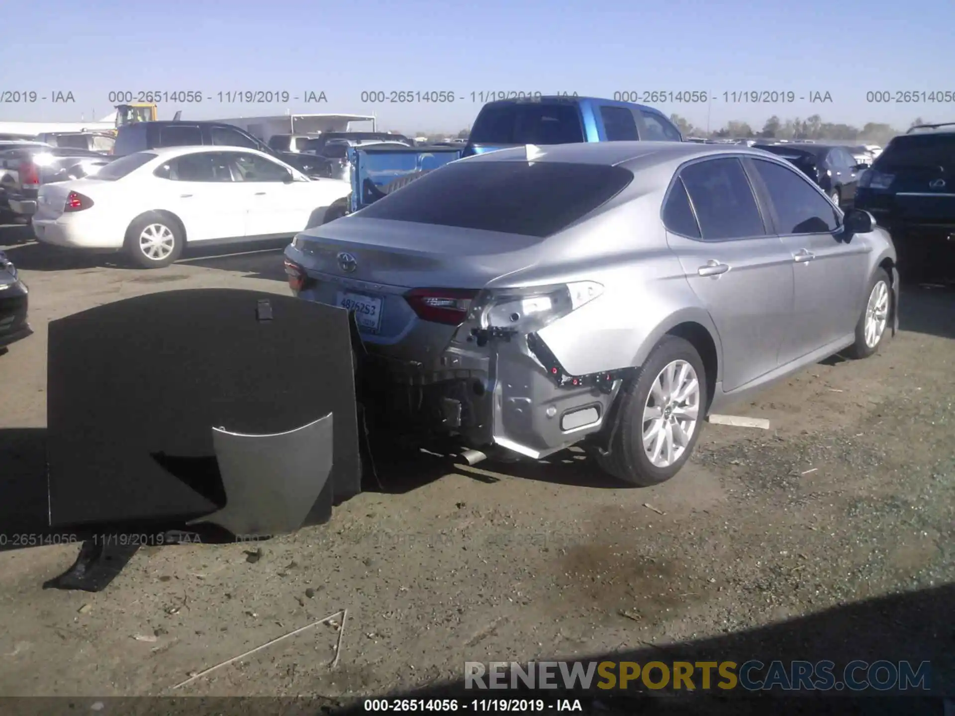 4 Photograph of a damaged car 4T1B11HK9KU826760 TOYOTA CAMRY 2019