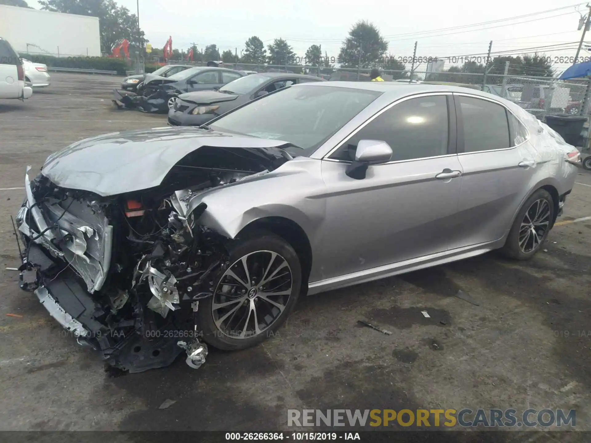 2 Photograph of a damaged car 4T1B11HK9KU828864 TOYOTA CAMRY 2019