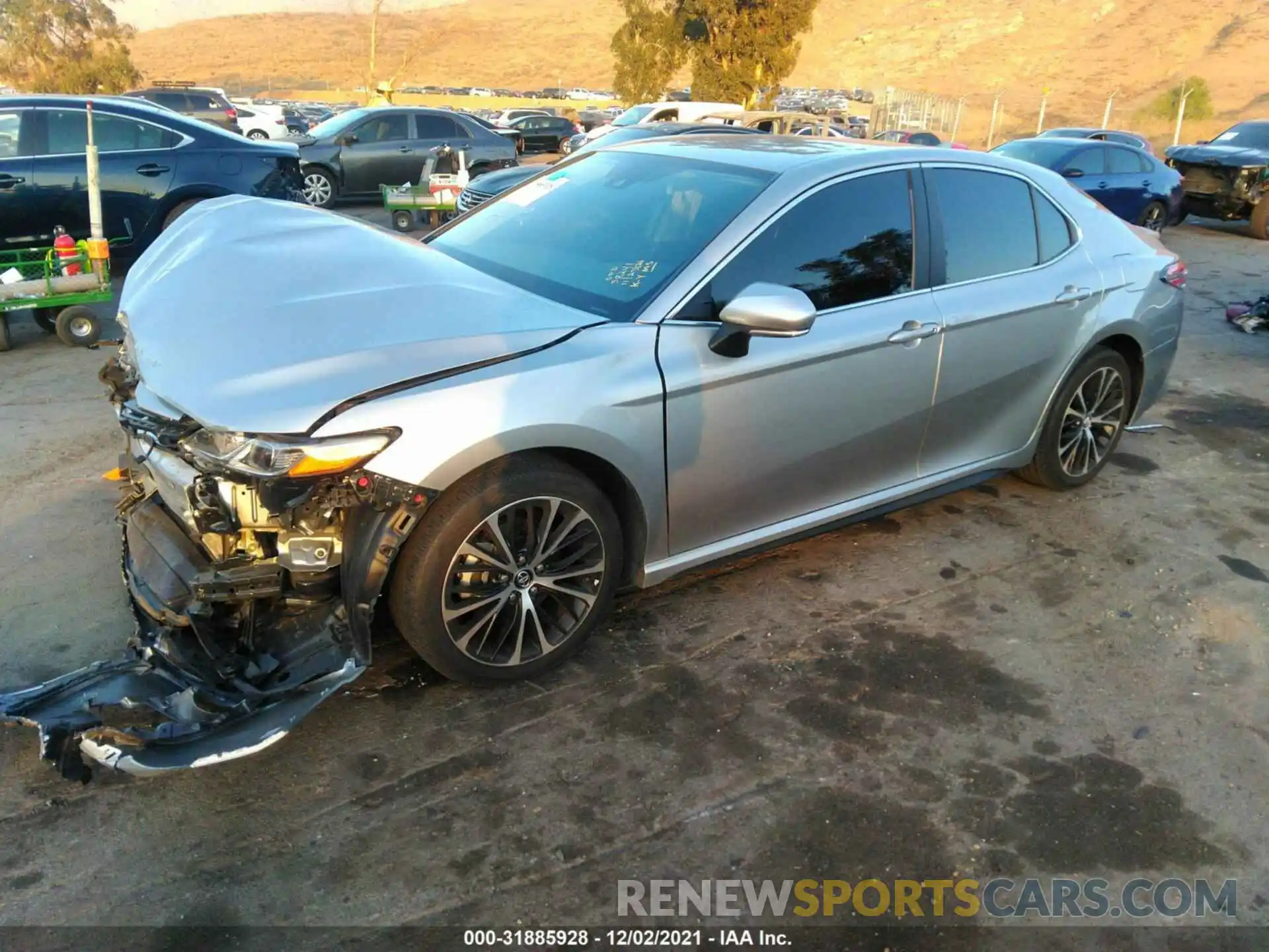 2 Photograph of a damaged car 4T1B11HK9KU830808 TOYOTA CAMRY 2019