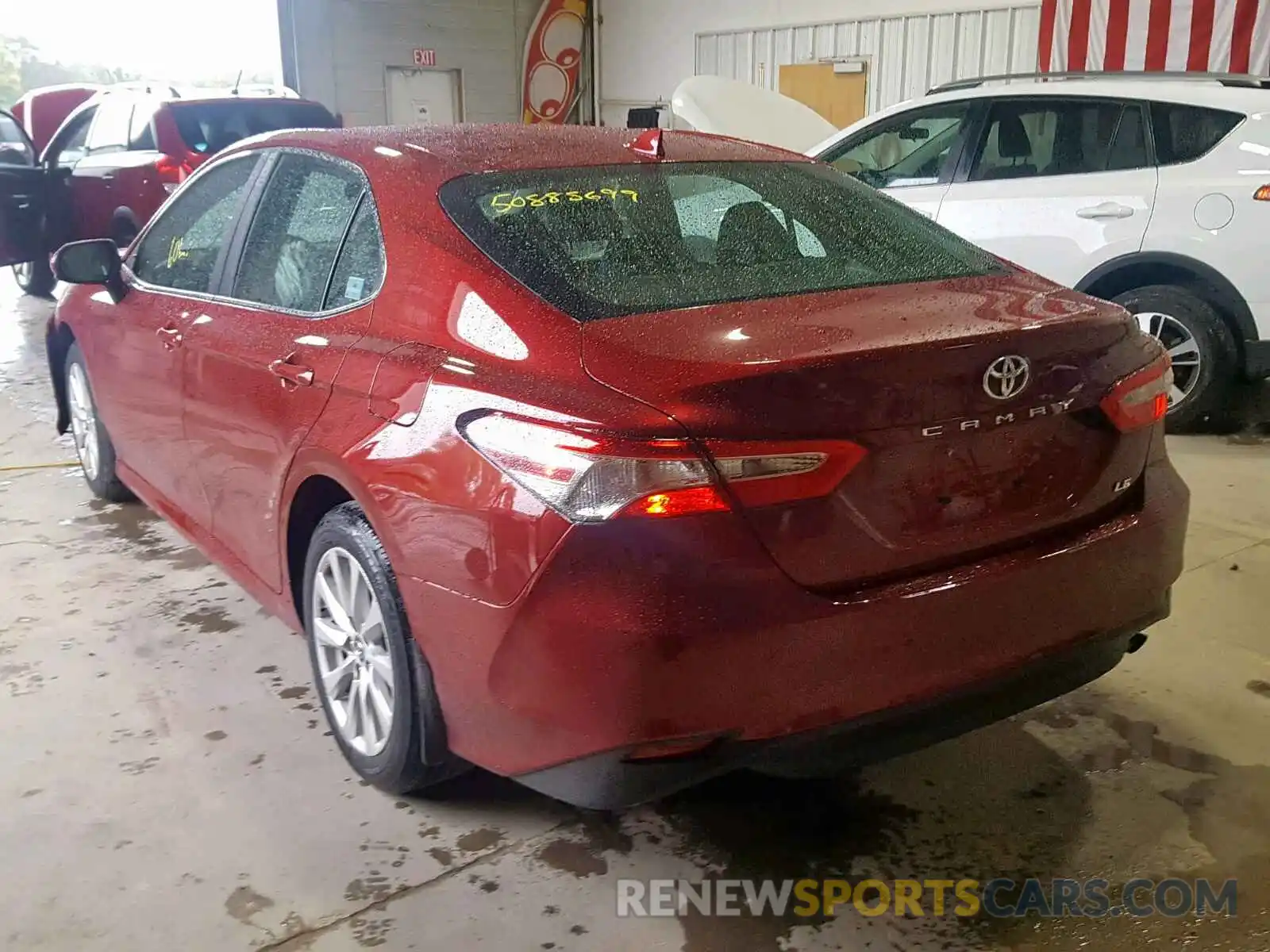 3 Photograph of a damaged car 4T1B11HK9KU831991 TOYOTA CAMRY 2019