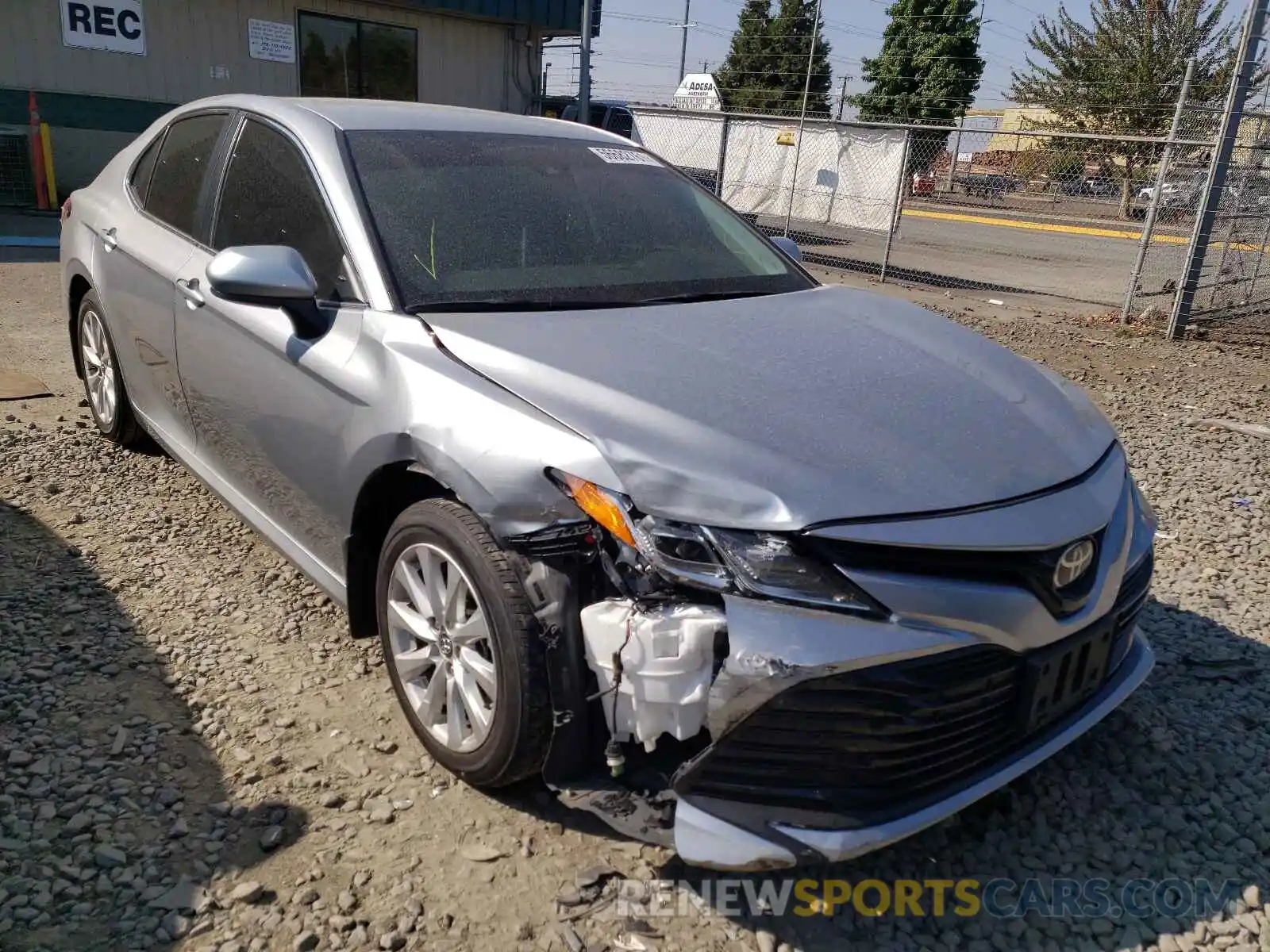 1 Photograph of a damaged car 4T1B11HK9KU832090 TOYOTA CAMRY 2019