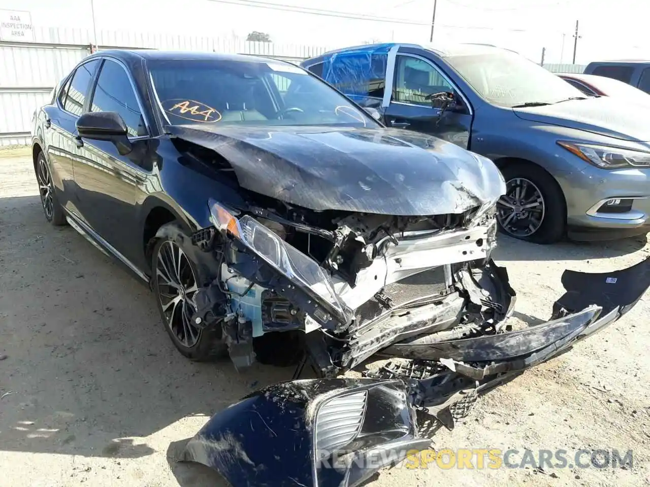 1 Photograph of a damaged car 4T1B11HK9KU832249 TOYOTA CAMRY 2019