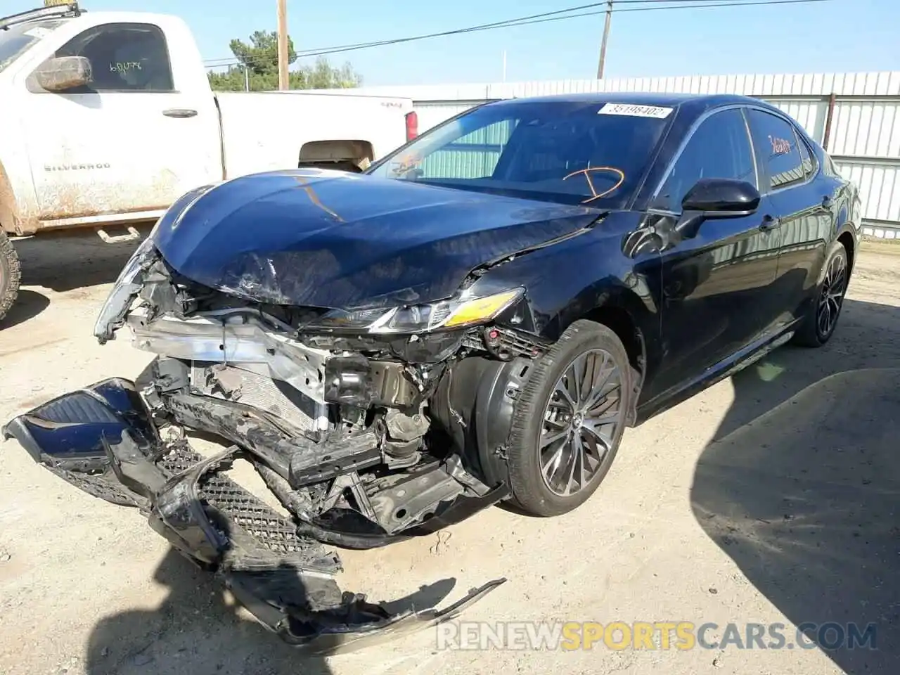 2 Photograph of a damaged car 4T1B11HK9KU832249 TOYOTA CAMRY 2019