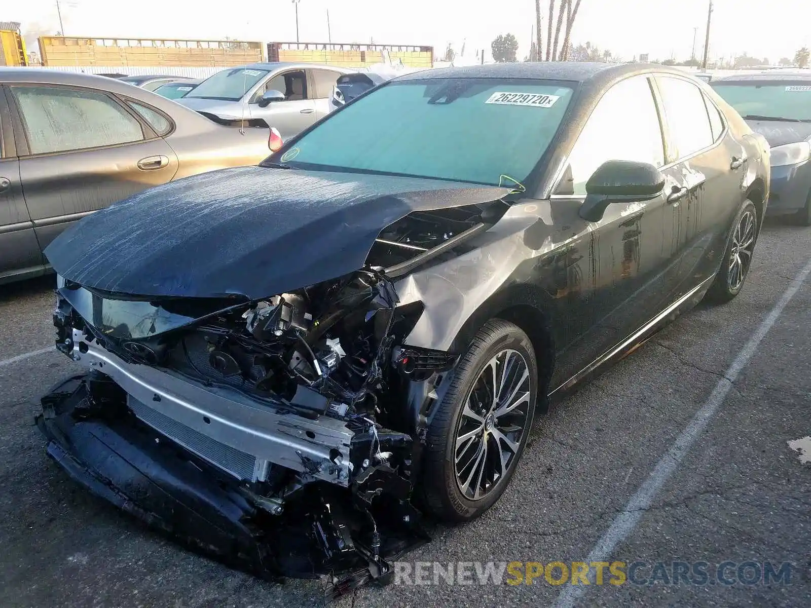 2 Photograph of a damaged car 4T1B11HK9KU833675 TOYOTA CAMRY 2019