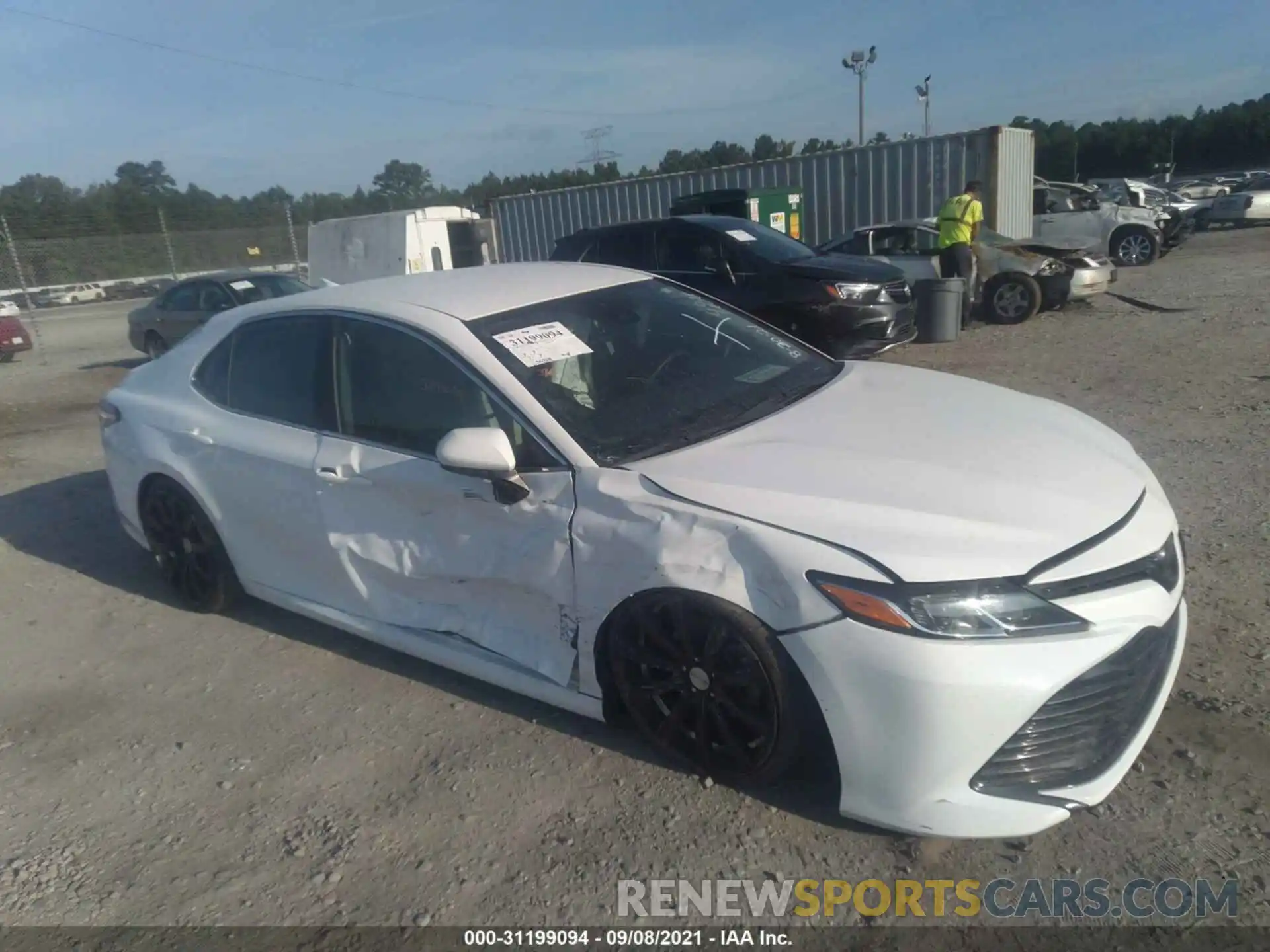 1 Photograph of a damaged car 4T1B11HK9KU834938 TOYOTA CAMRY 2019