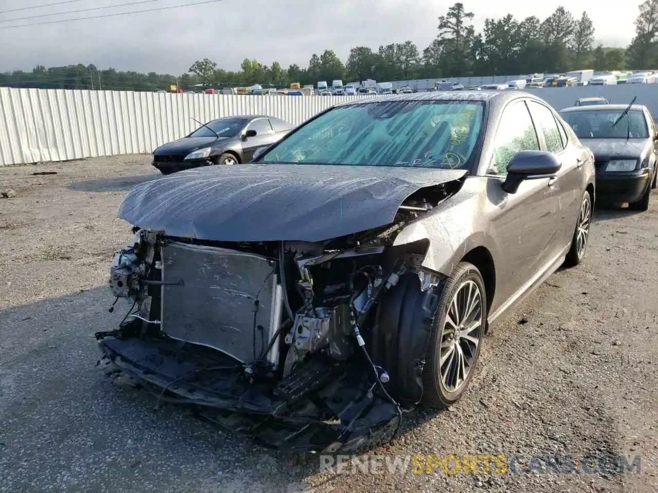 2 Photograph of a damaged car 4T1B11HK9KU837791 TOYOTA CAMRY 2019