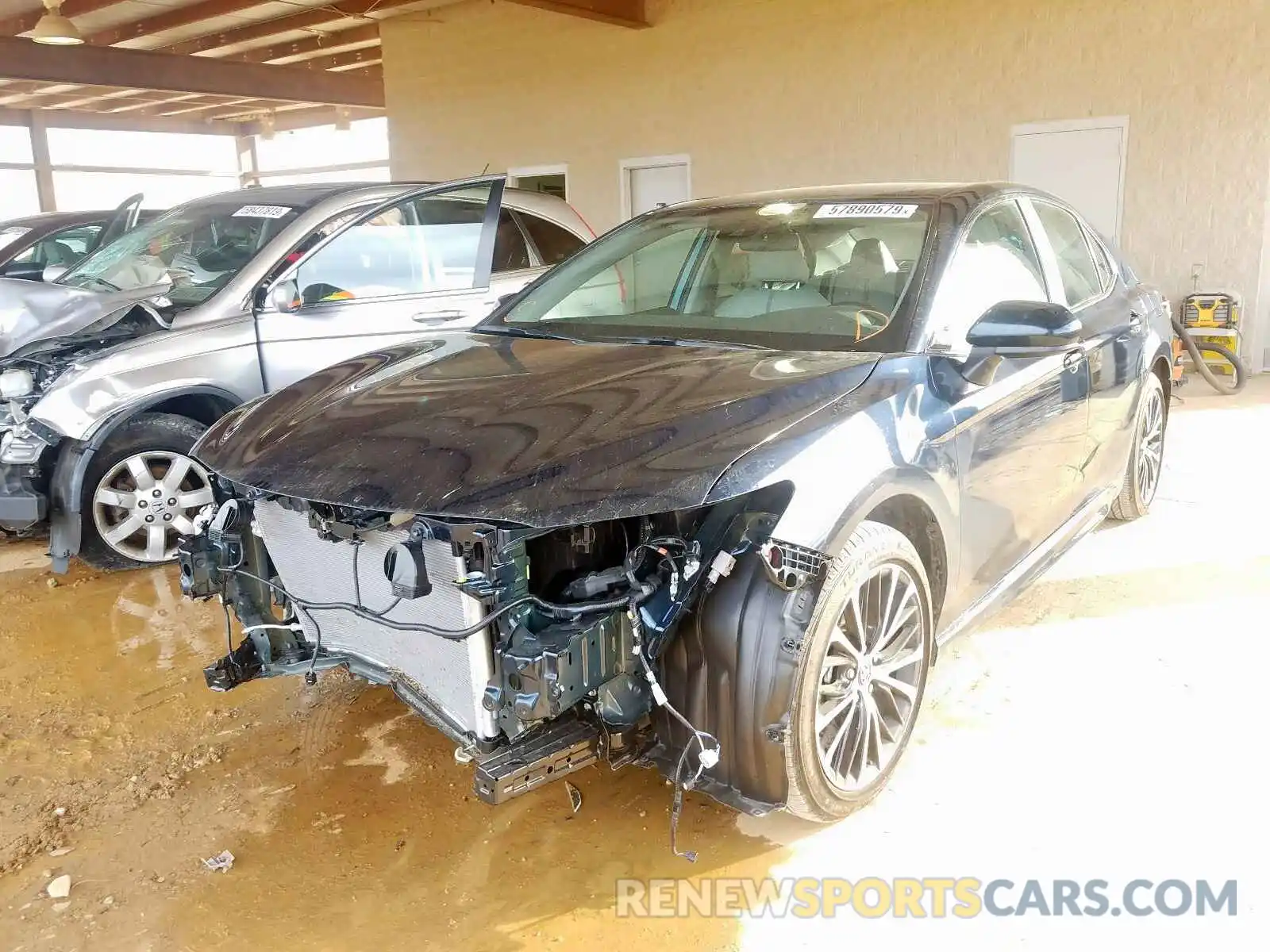 2 Photograph of a damaged car 4T1B11HK9KU838729 TOYOTA CAMRY 2019