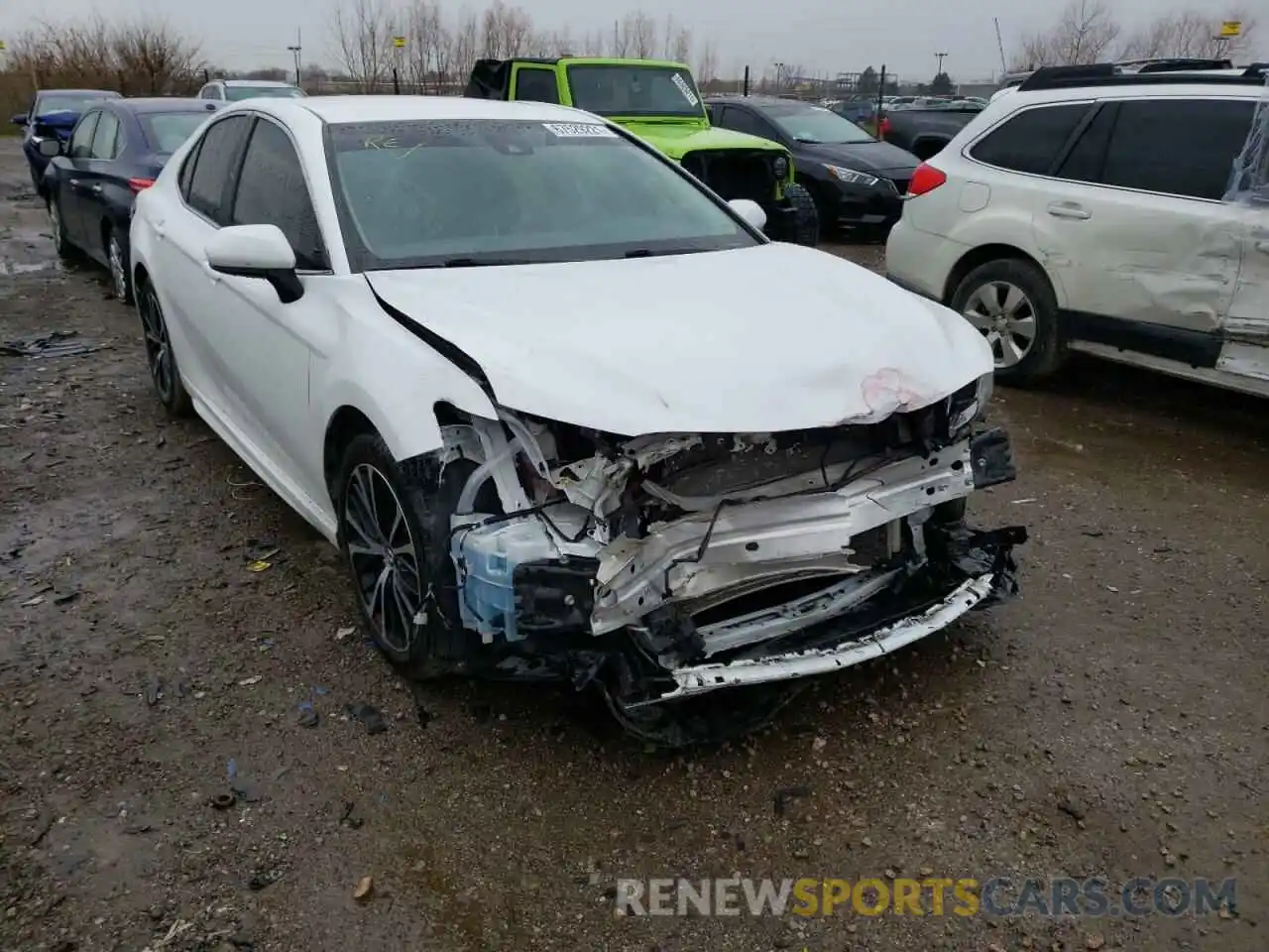 1 Photograph of a damaged car 4T1B11HK9KU838892 TOYOTA CAMRY 2019