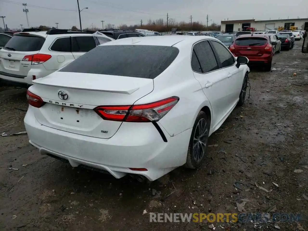 4 Photograph of a damaged car 4T1B11HK9KU838892 TOYOTA CAMRY 2019