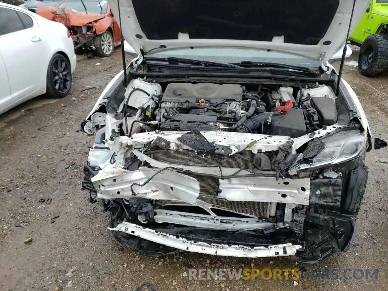 7 Photograph of a damaged car 4T1B11HK9KU838892 TOYOTA CAMRY 2019