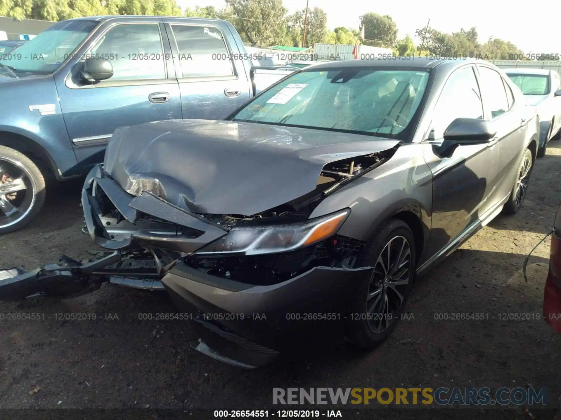 2 Photograph of a damaged car 4T1B11HK9KU838925 TOYOTA CAMRY 2019