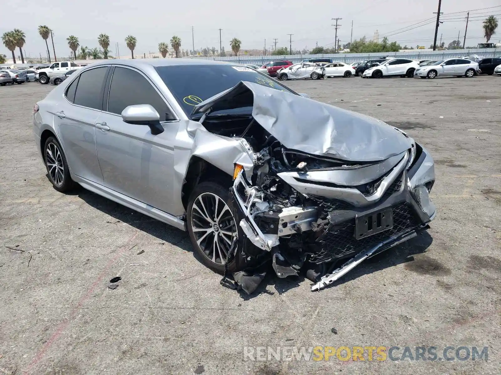 1 Photograph of a damaged car 4T1B11HK9KU839279 TOYOTA CAMRY 2019