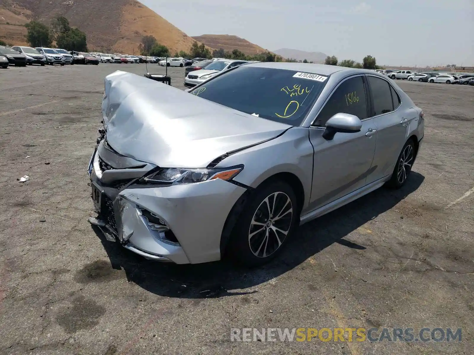 2 Photograph of a damaged car 4T1B11HK9KU839279 TOYOTA CAMRY 2019