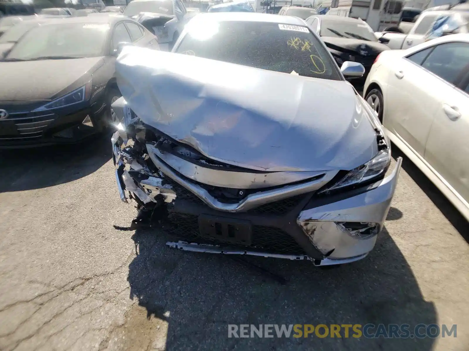 7 Photograph of a damaged car 4T1B11HK9KU839279 TOYOTA CAMRY 2019