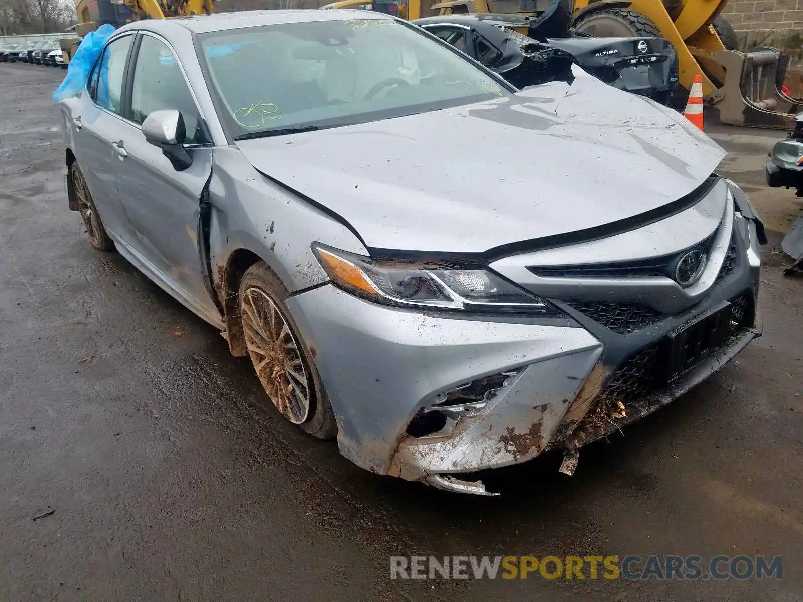 1 Photograph of a damaged car 4T1B11HK9KU839363 TOYOTA CAMRY 2019