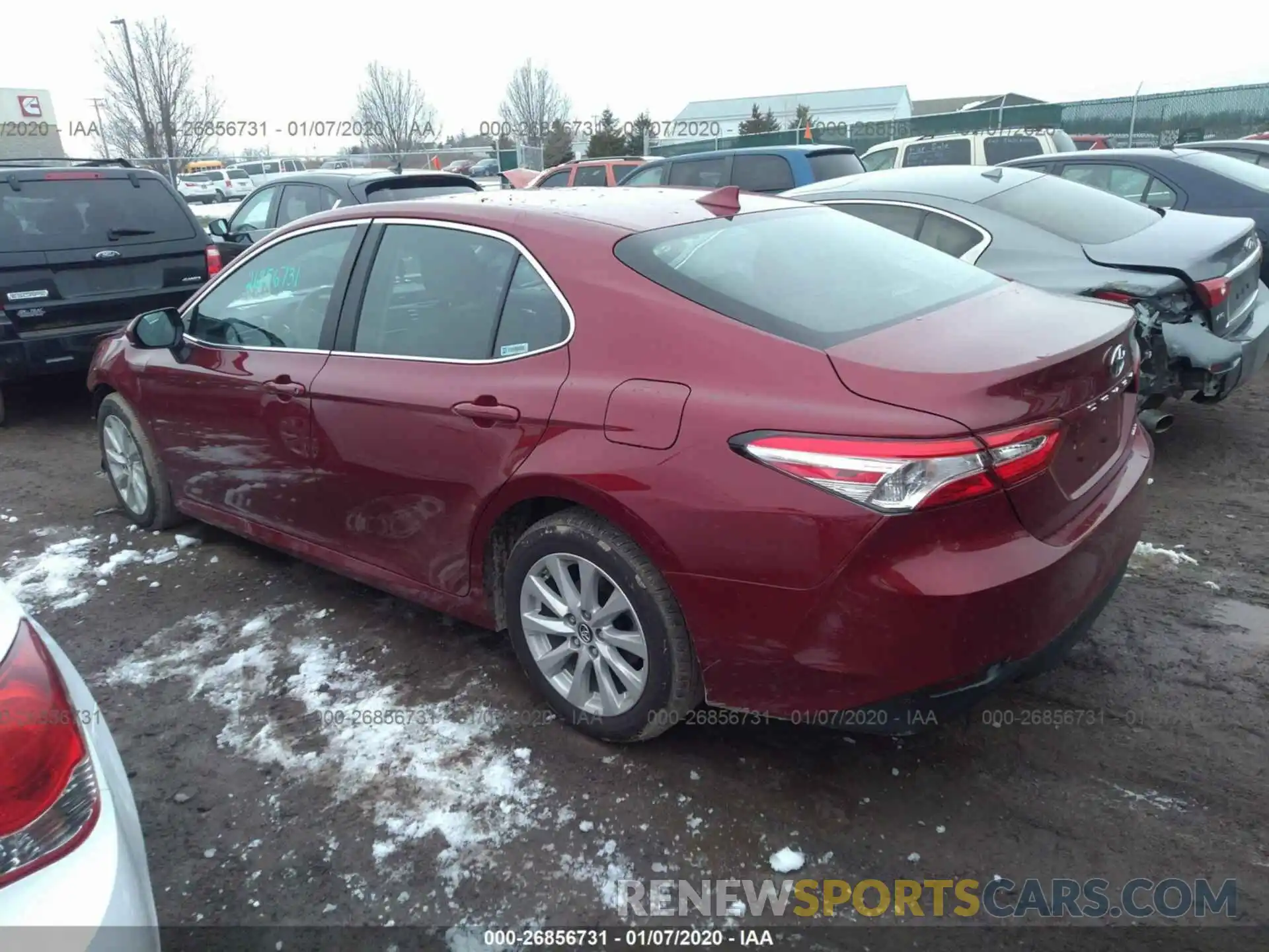 3 Photograph of a damaged car 4T1B11HK9KU840528 TOYOTA CAMRY 2019