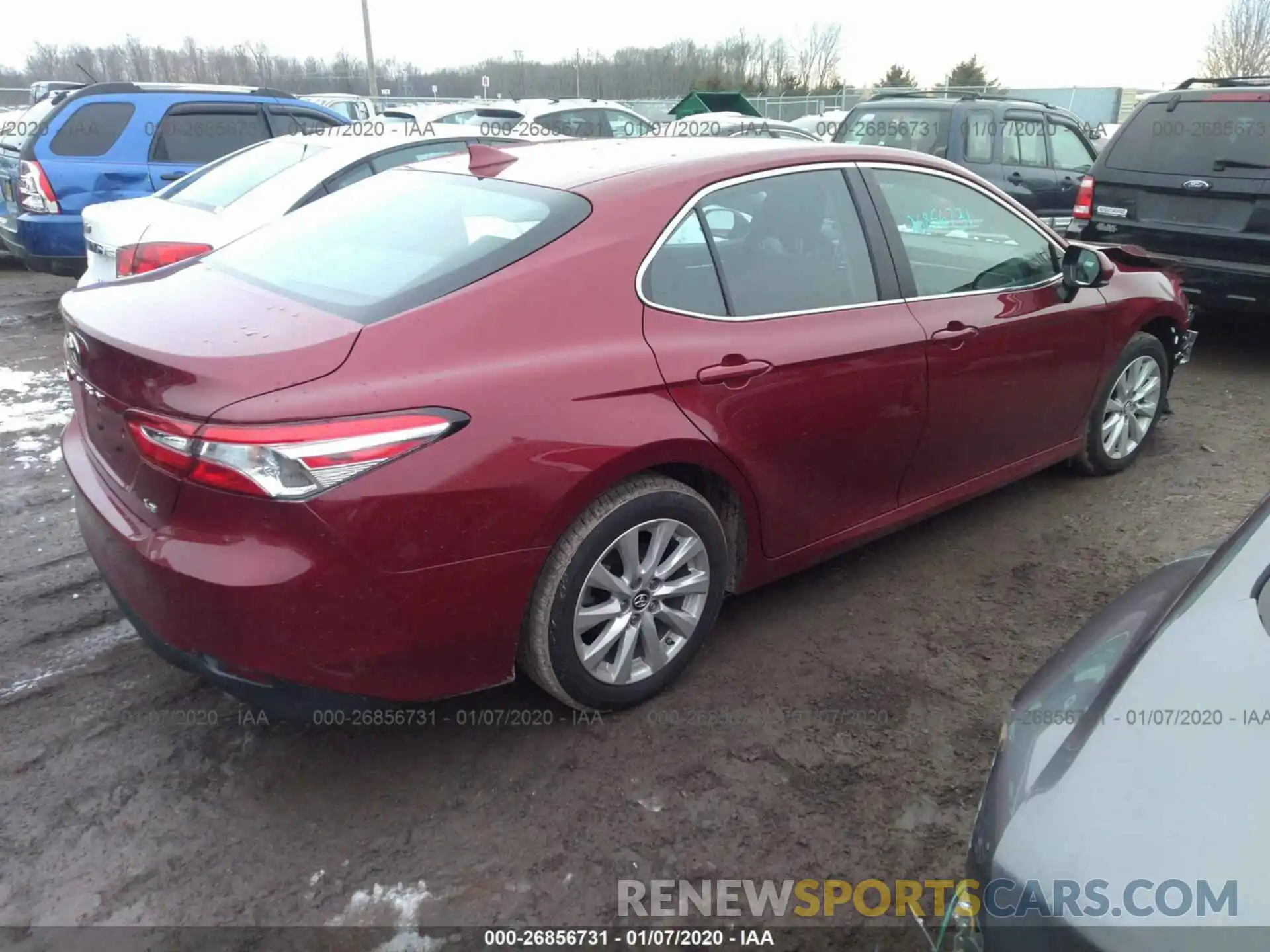 4 Photograph of a damaged car 4T1B11HK9KU840528 TOYOTA CAMRY 2019