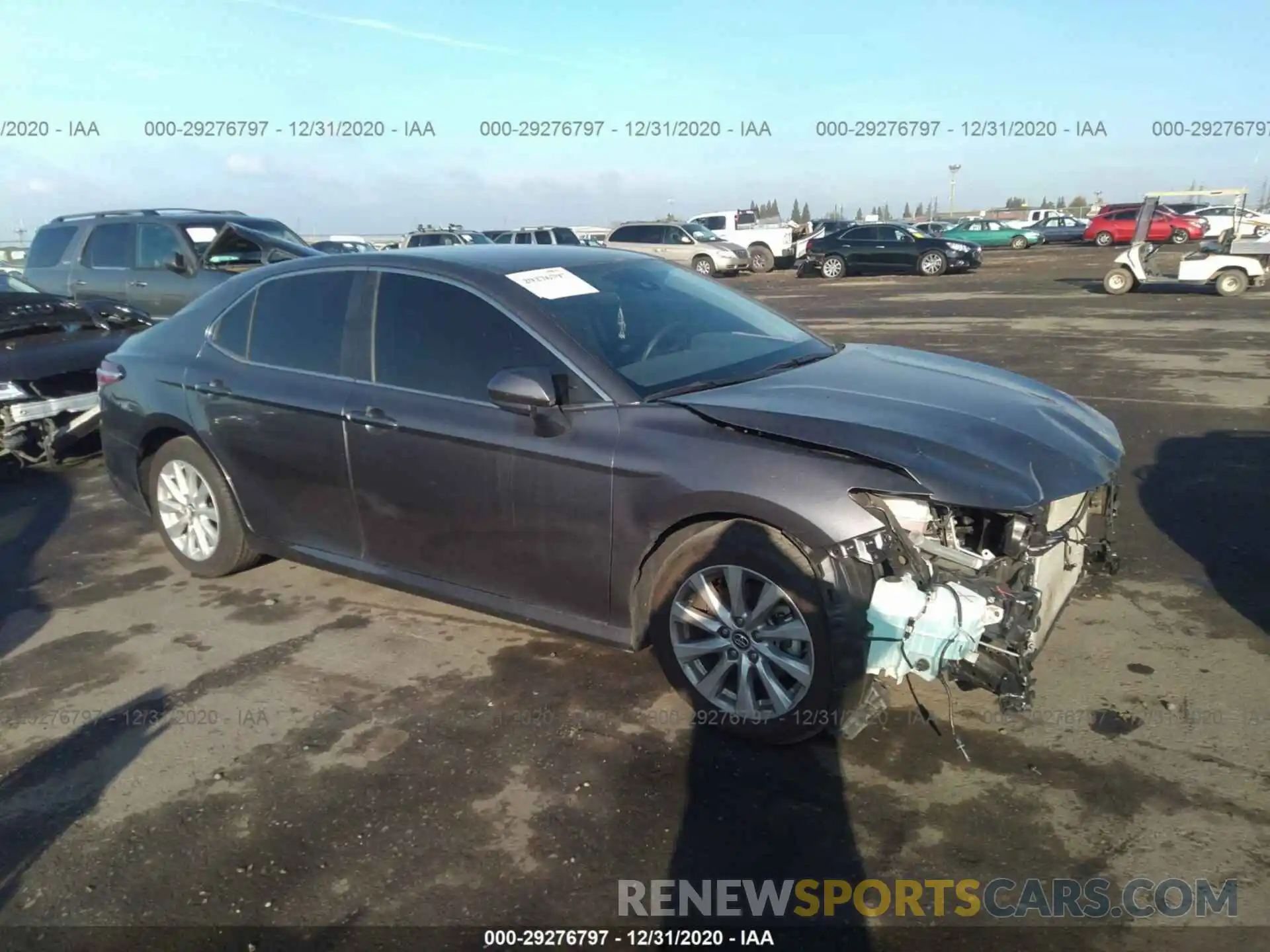 1 Photograph of a damaged car 4T1B11HK9KU841422 TOYOTA CAMRY 2019