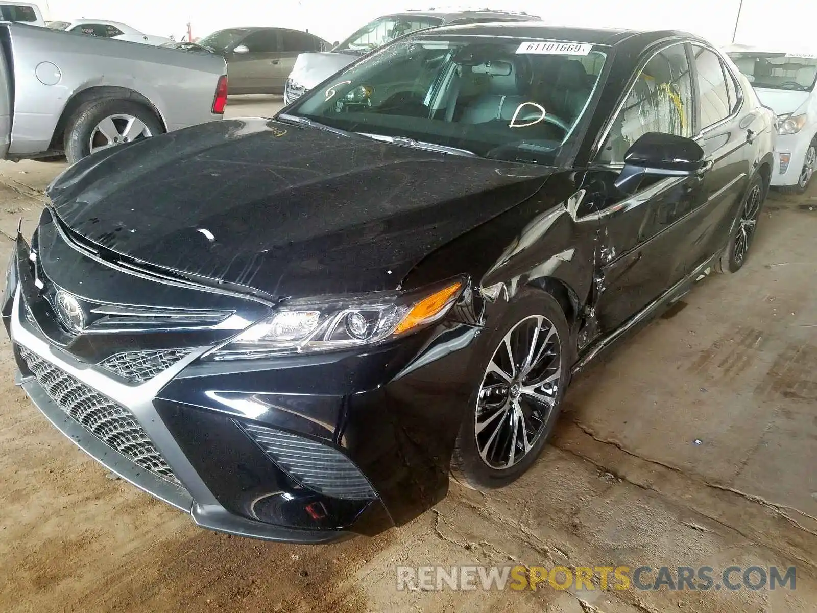 2 Photograph of a damaged car 4T1B11HK9KU842263 TOYOTA CAMRY 2019