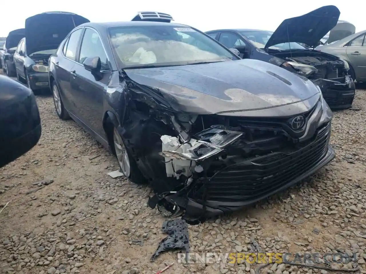 1 Photograph of a damaged car 4T1B11HK9KU844241 TOYOTA CAMRY 2019