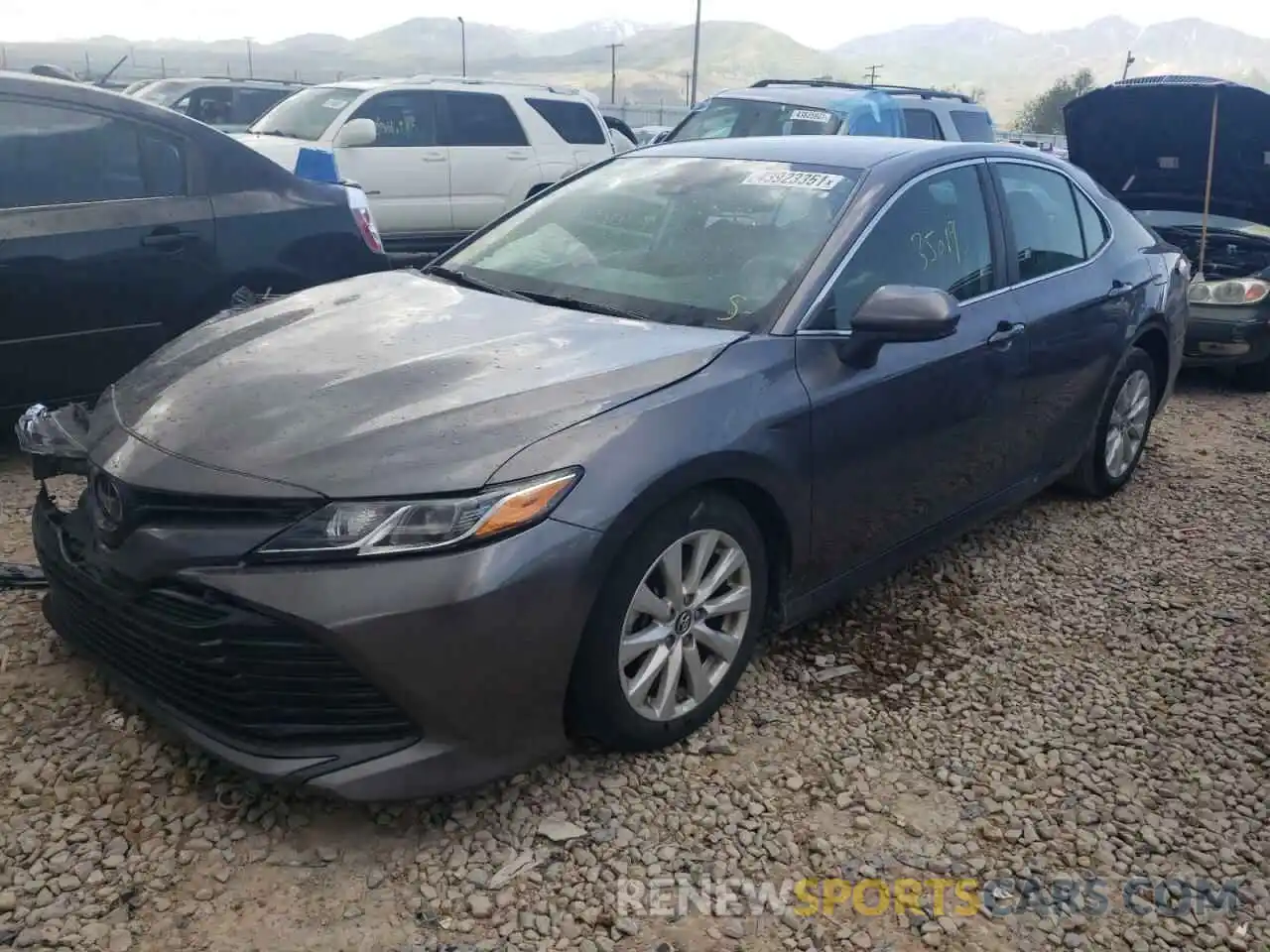 2 Photograph of a damaged car 4T1B11HK9KU844241 TOYOTA CAMRY 2019