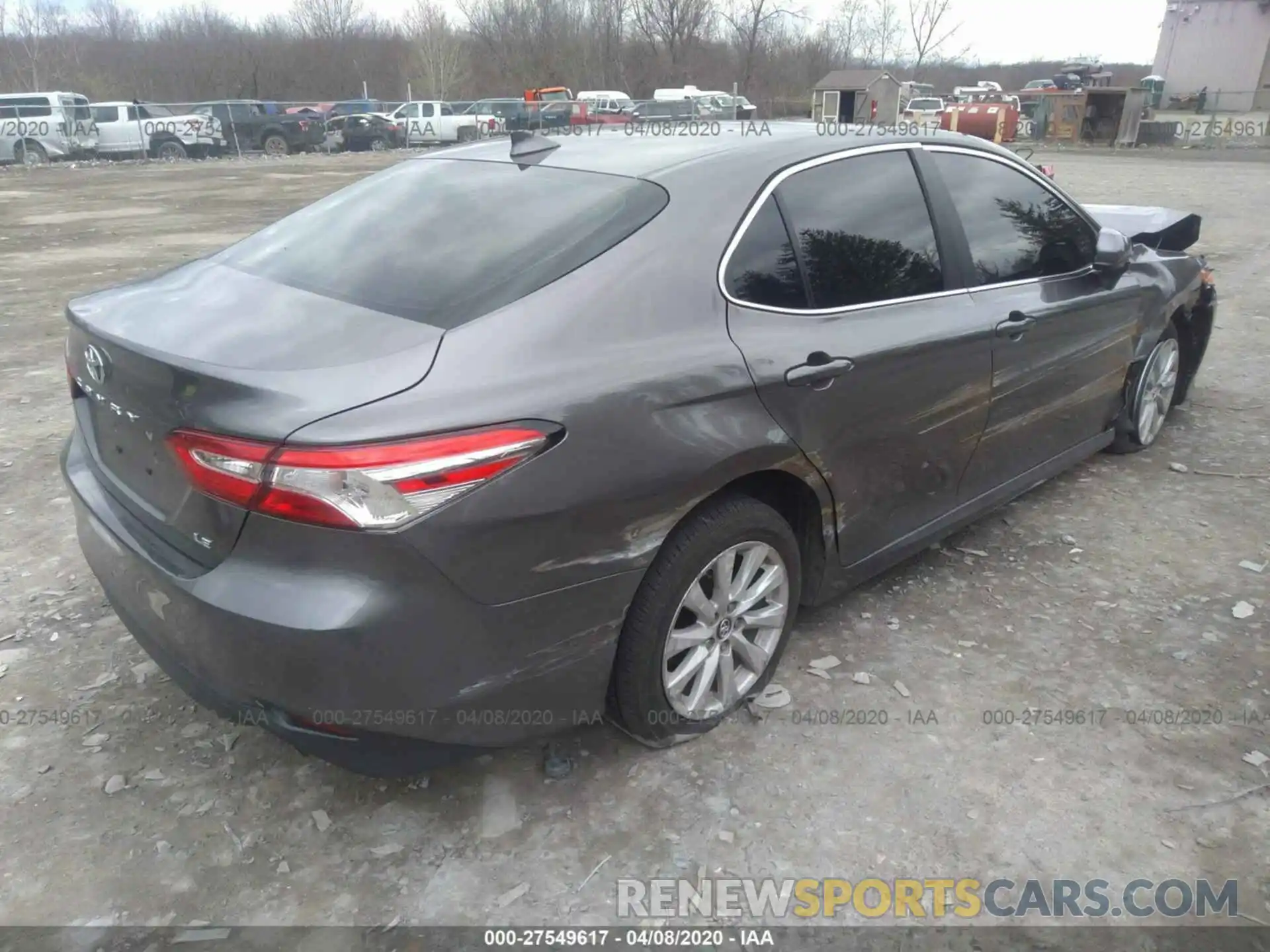 4 Фотография поврежденного автомобиля 4T1B11HK9KU844515 TOYOTA CAMRY 2019