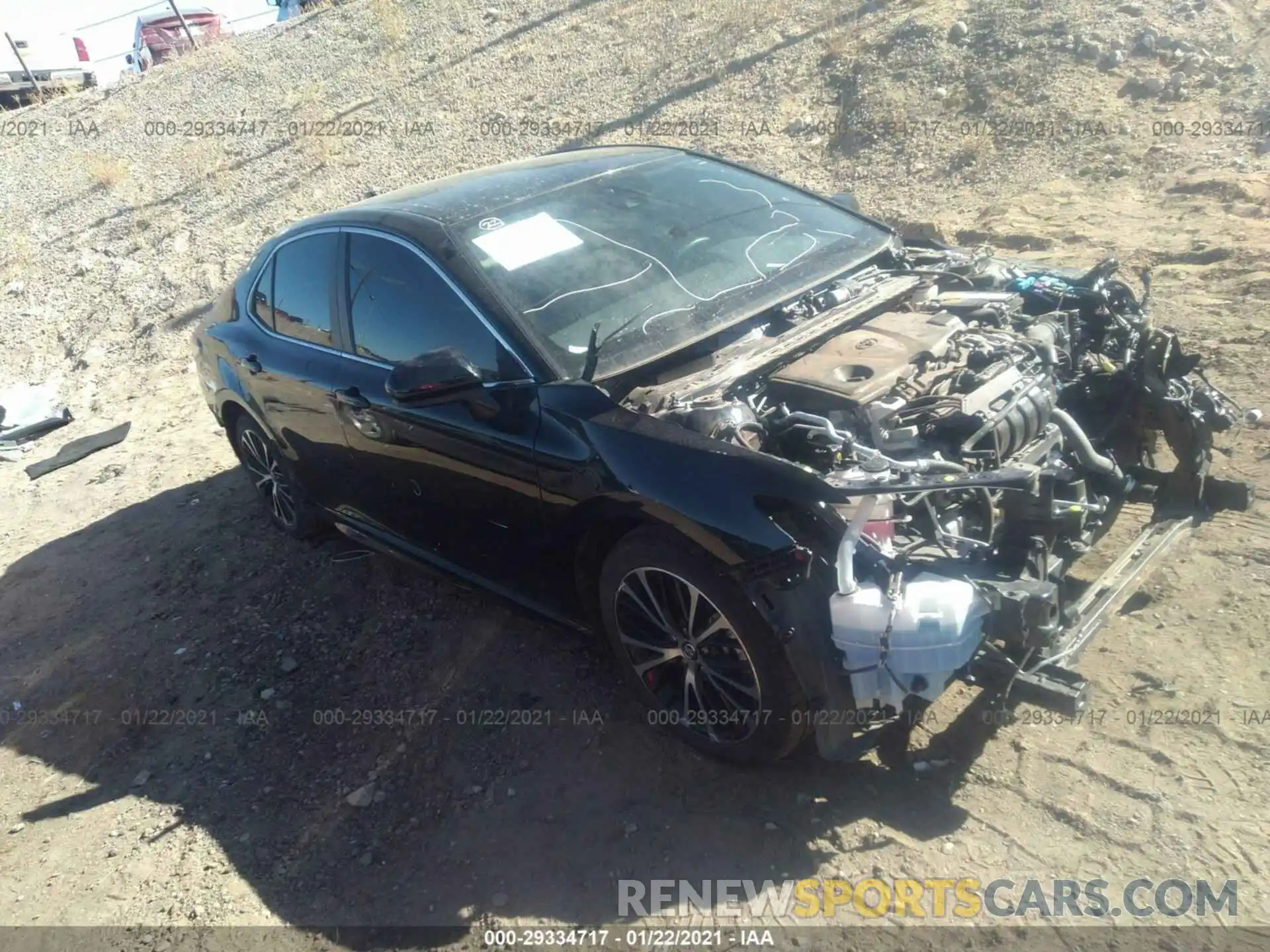 1 Photograph of a damaged car 4T1B11HK9KU844742 TOYOTA CAMRY 2019