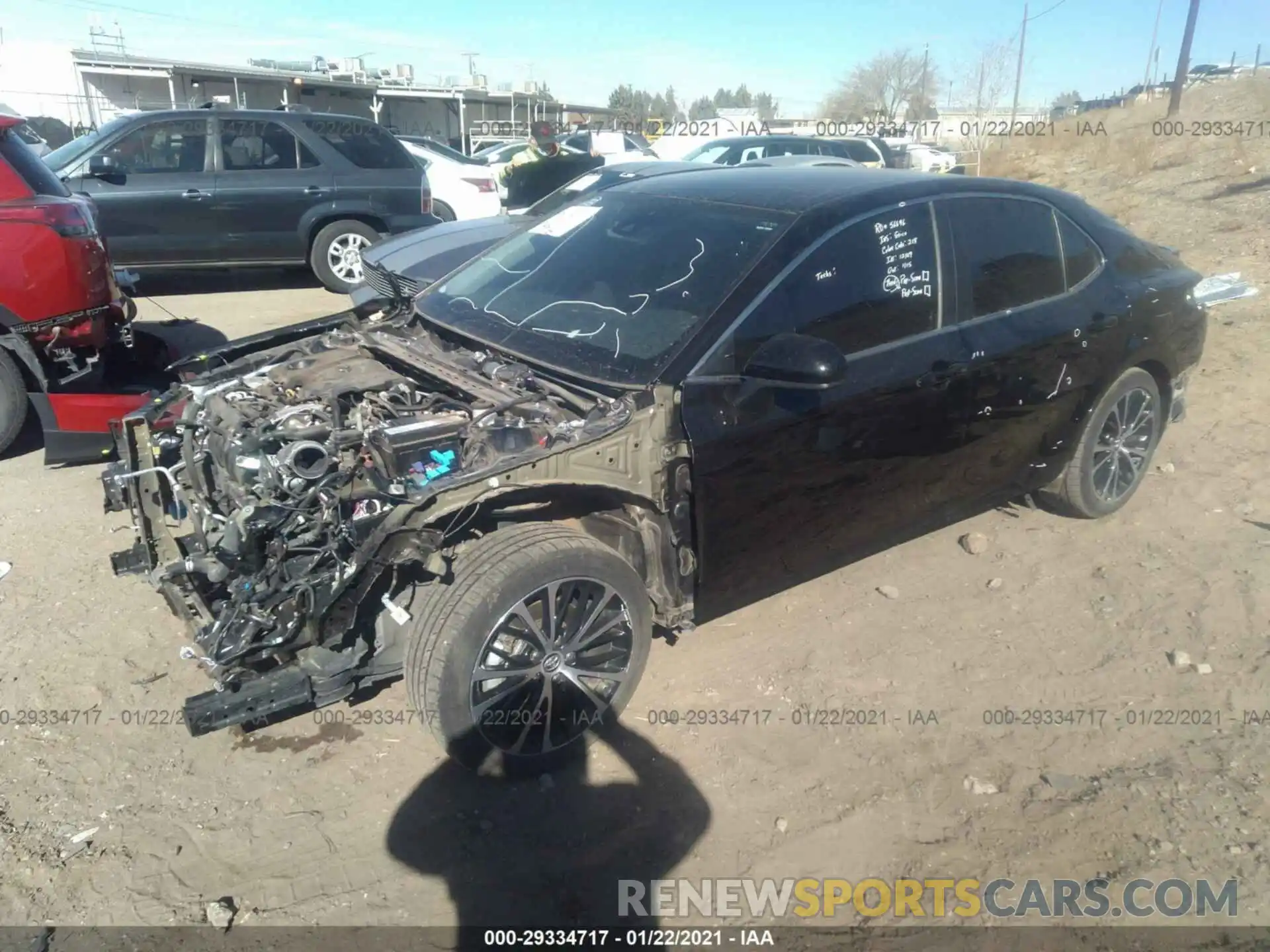 2 Photograph of a damaged car 4T1B11HK9KU844742 TOYOTA CAMRY 2019