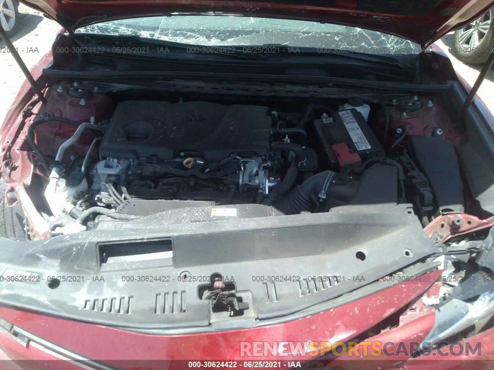 10 Photograph of a damaged car 4T1B11HK9KU845647 TOYOTA CAMRY 2019