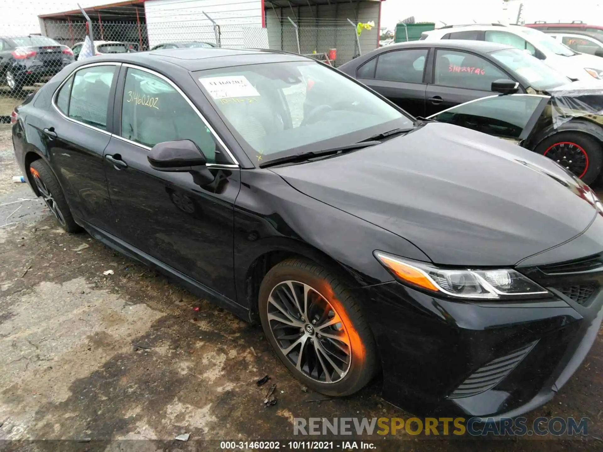 1 Photograph of a damaged car 4T1B11HK9KU845776 TOYOTA CAMRY 2019