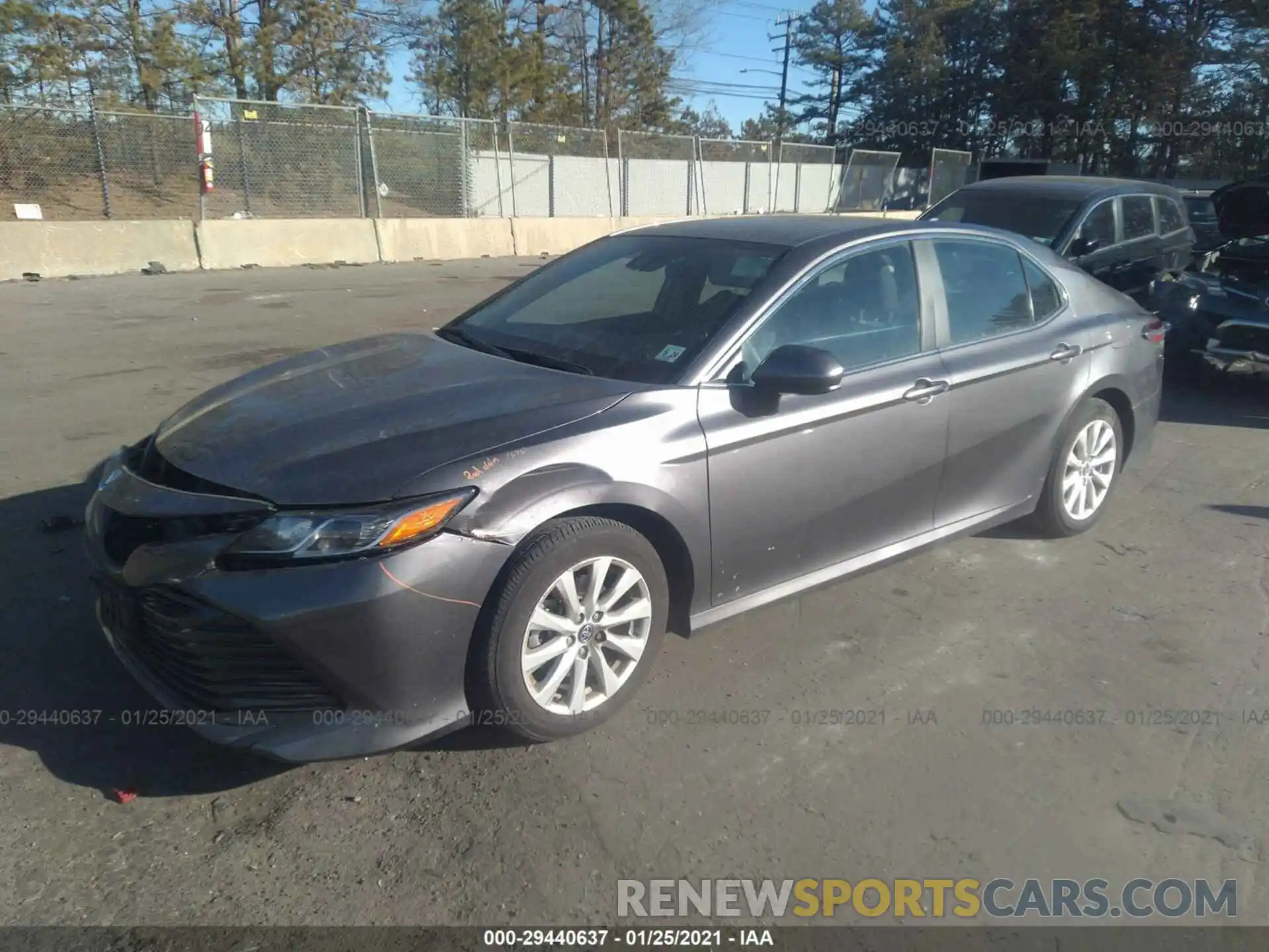 2 Photograph of a damaged car 4T1B11HK9KU846152 TOYOTA CAMRY 2019