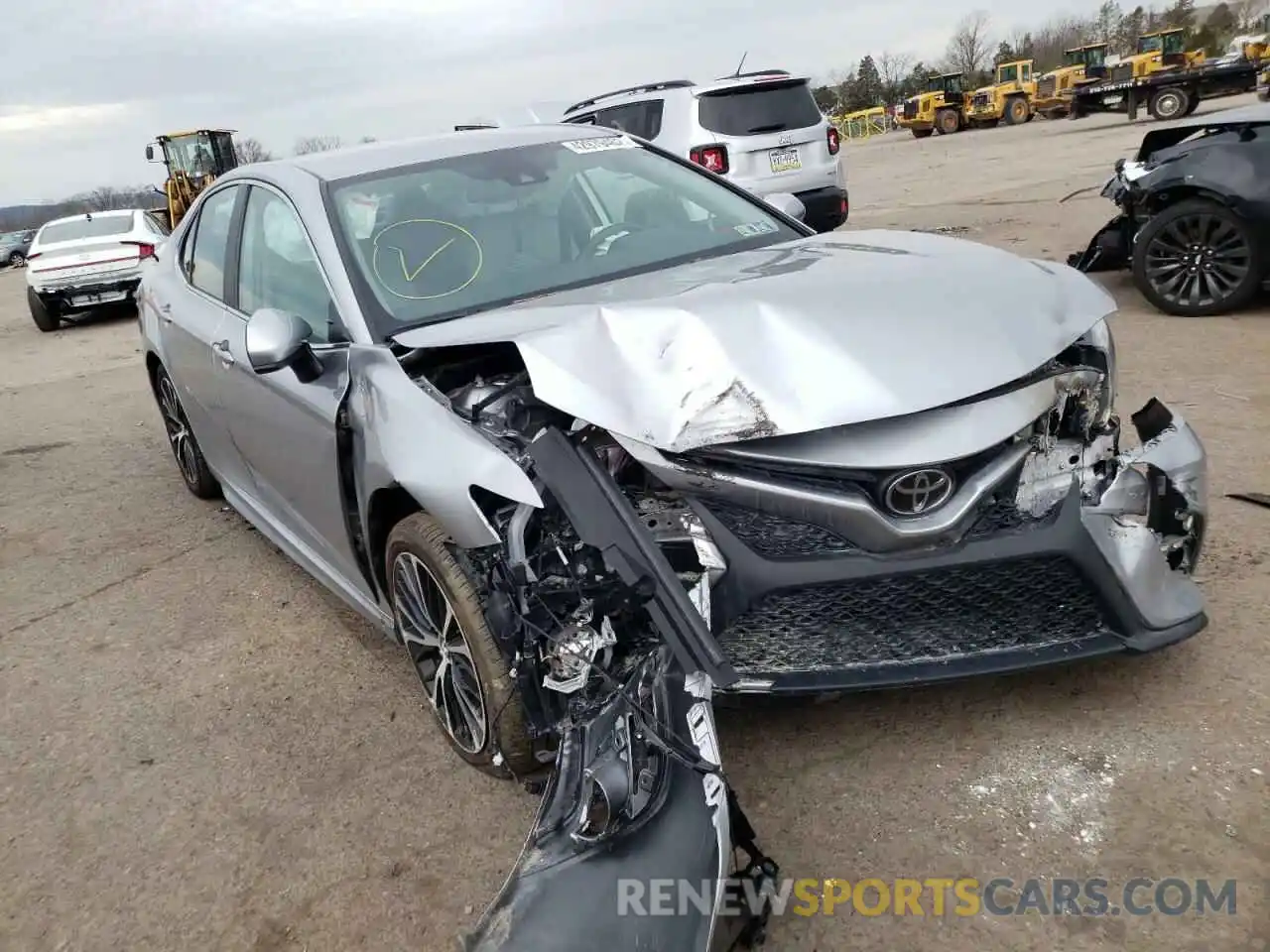 1 Photograph of a damaged car 4T1B11HK9KU846832 TOYOTA CAMRY 2019