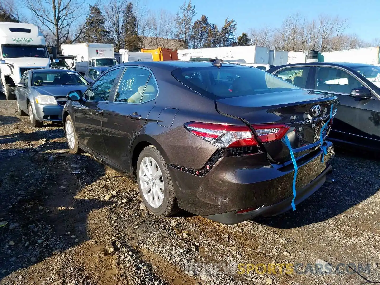 3 Photograph of a damaged car 4T1B11HK9KU846863 TOYOTA CAMRY 2019