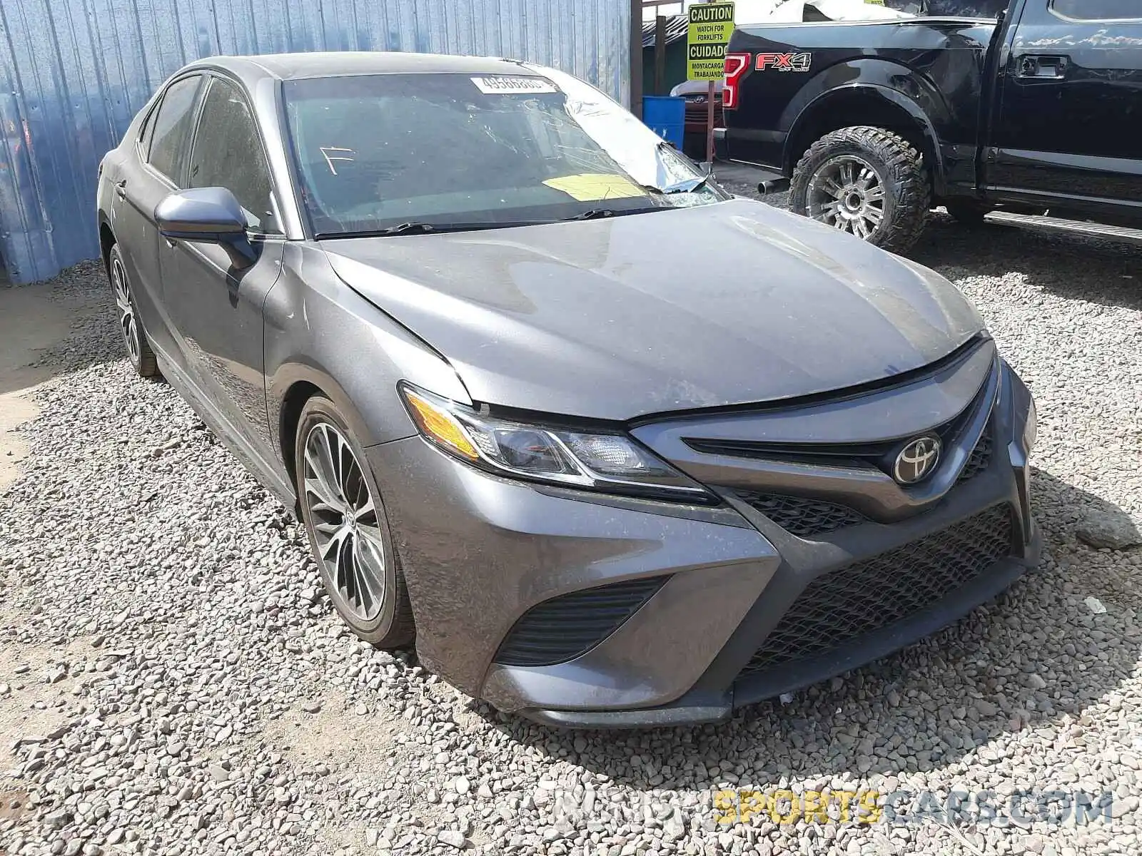 1 Photograph of a damaged car 4T1B11HK9KU847219 TOYOTA CAMRY 2019