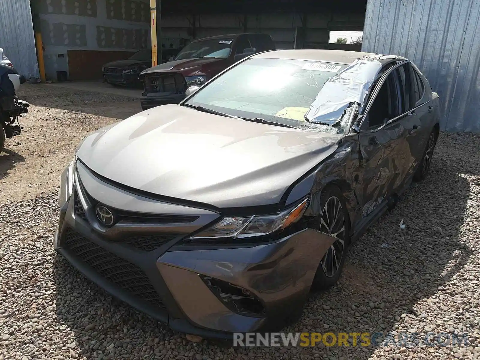 2 Photograph of a damaged car 4T1B11HK9KU847219 TOYOTA CAMRY 2019