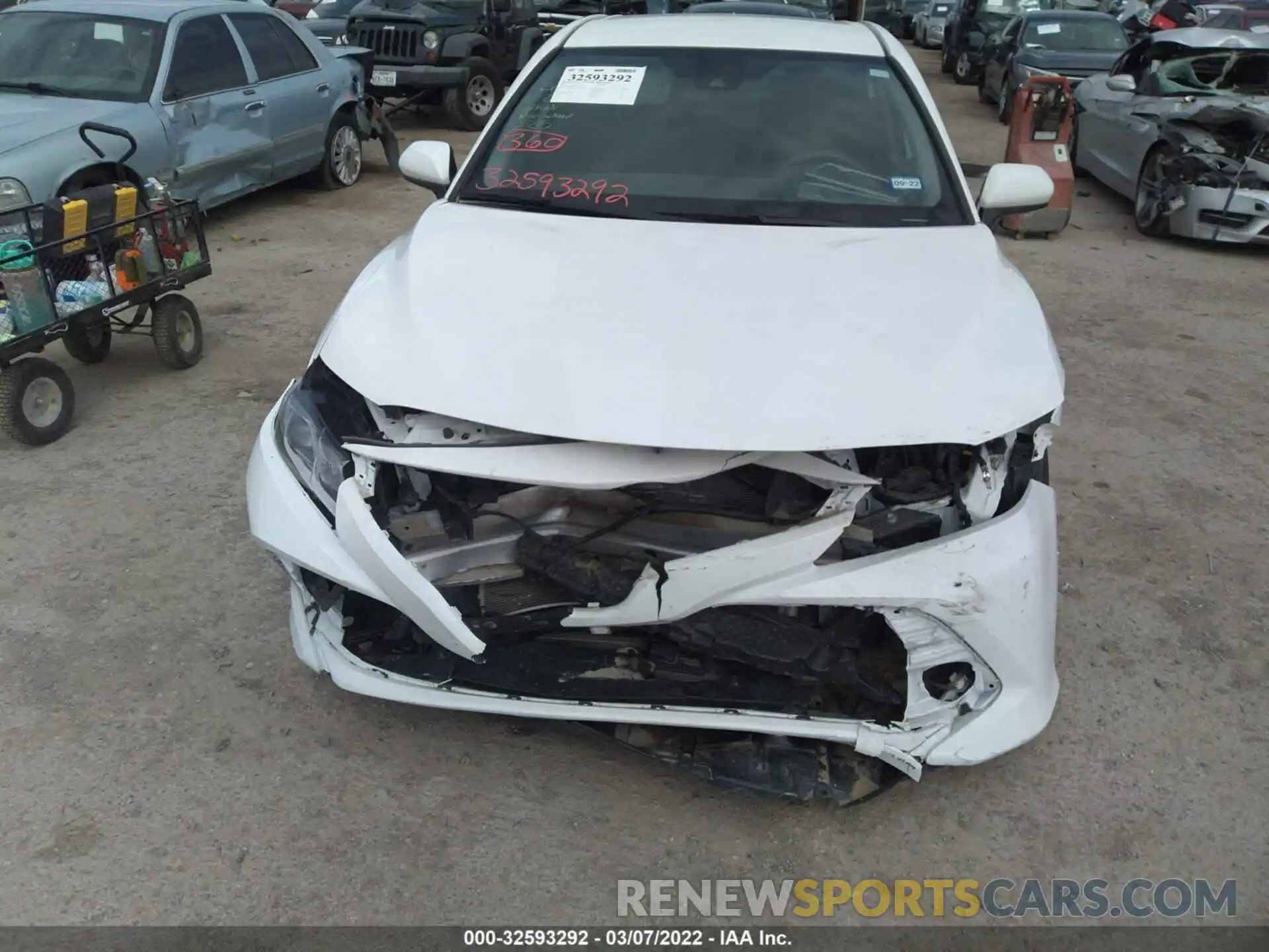 6 Photograph of a damaged car 4T1B11HK9KU847589 TOYOTA CAMRY 2019