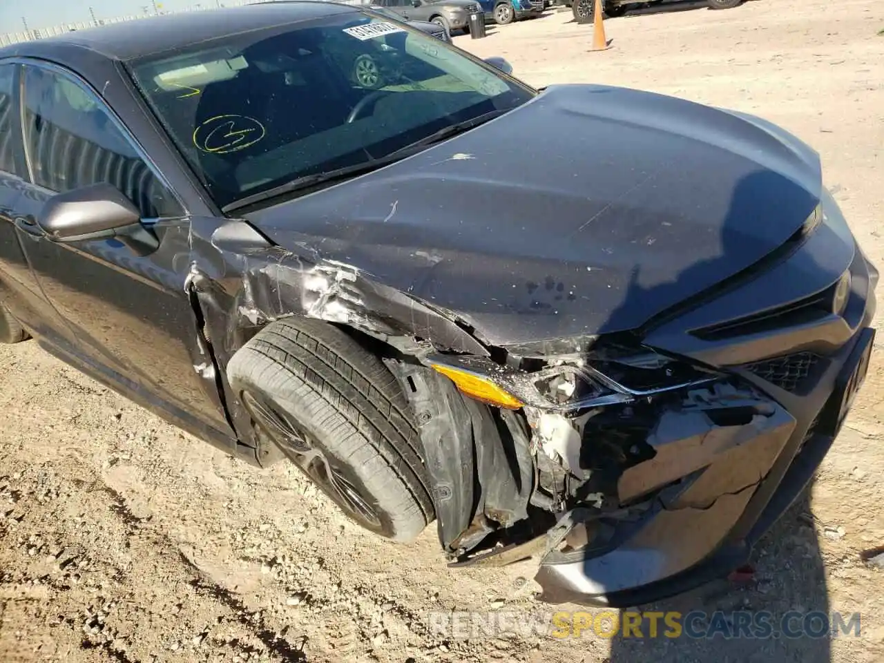 9 Photograph of a damaged car 4T1B11HK9KU848113 TOYOTA CAMRY 2019